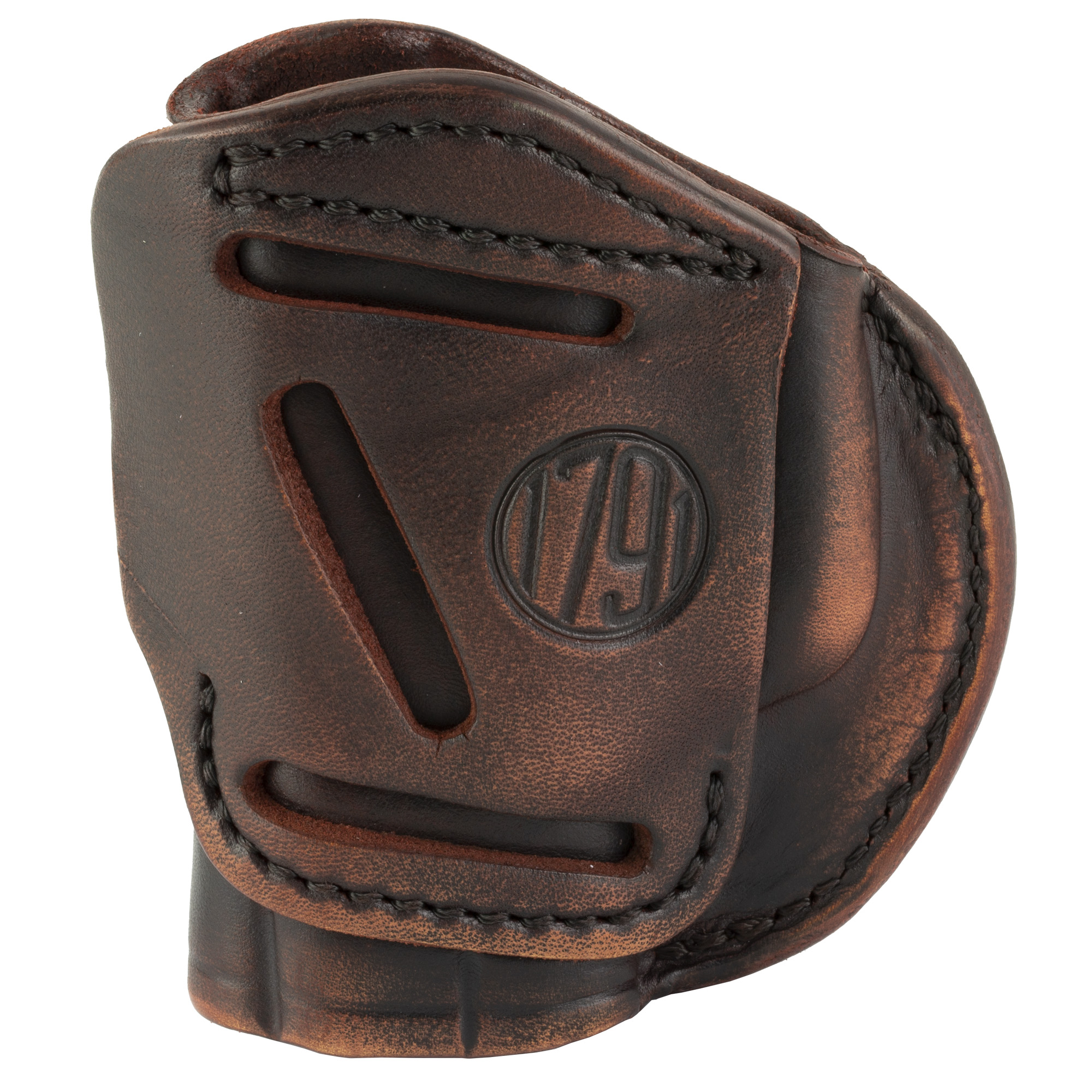 1791 4 Way Right Hand Holster Size 3, IWB or OWB Holster - 4WH3VTGR - 1791 Gunleather