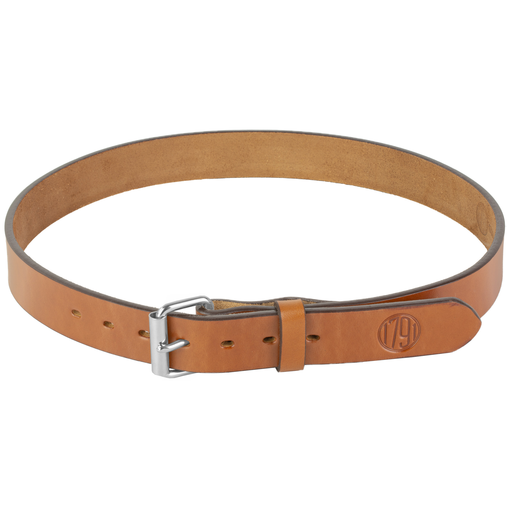 1791 Gun Belt, 34-38", Classic Brown, Leather BLT-01-34/38-CBR-A - 1791 Gunleather