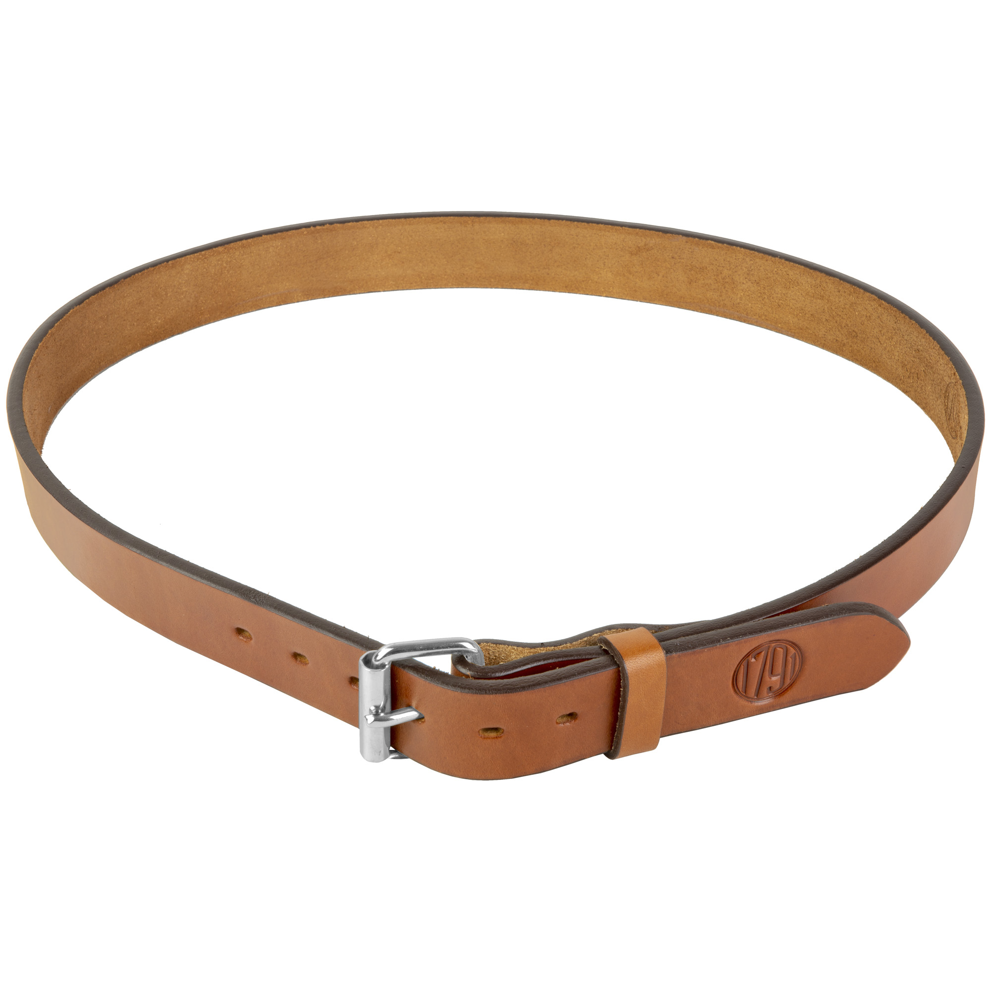 1791 Gun Belt, 38-42", Classic Brown, Leather BLT-01-38/42-CBR-A - 1791 Gunleather