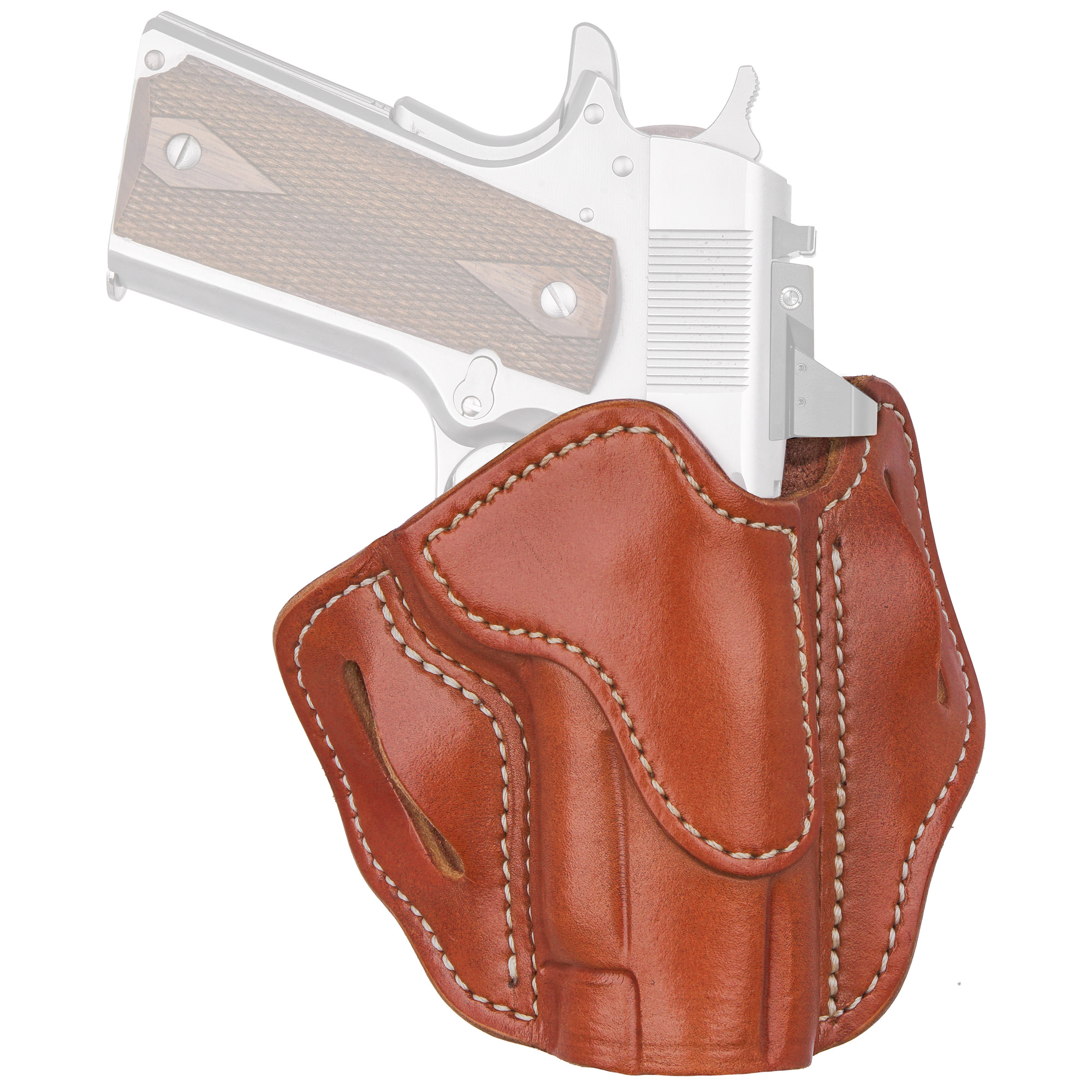 1791 OR, Optics Ready Belt Holster, Size 1S, Right Hand, Classic Brown, Leather - 1791 Gunleather