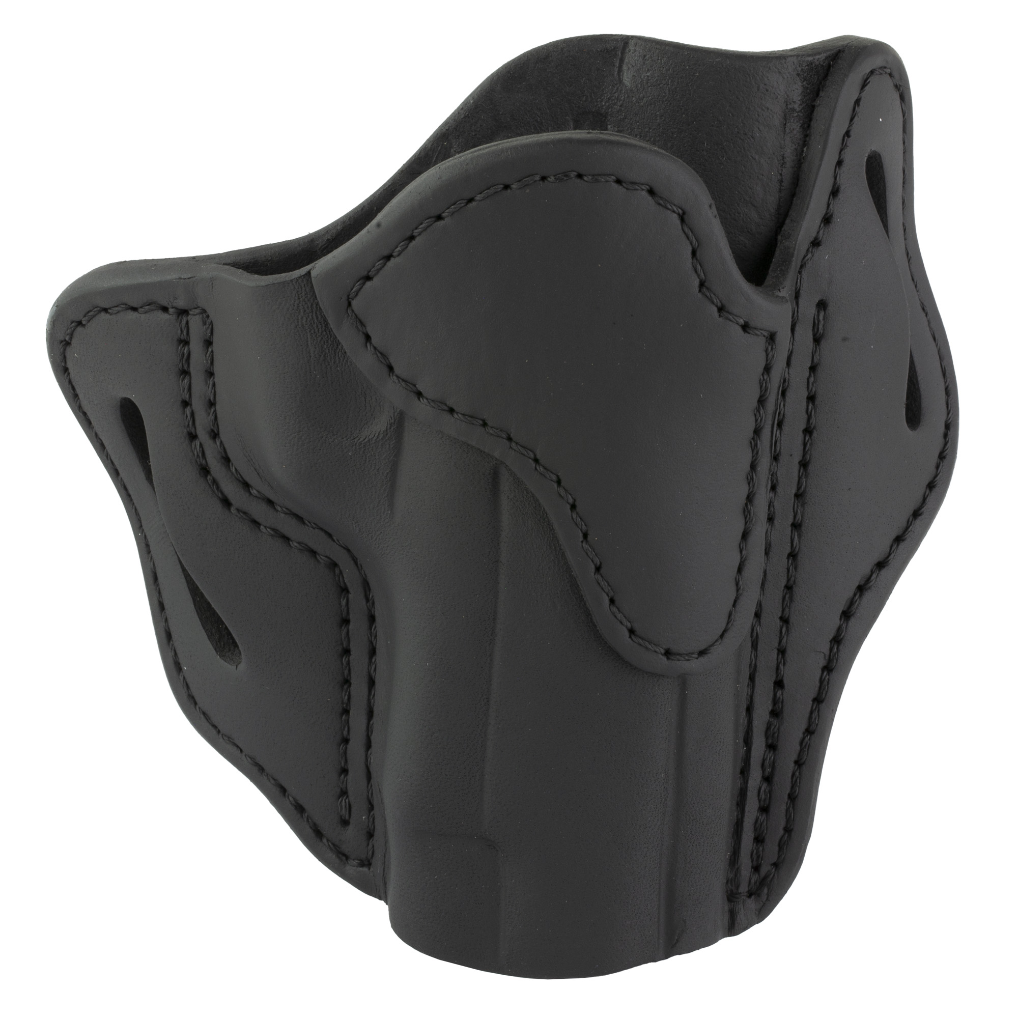 1791 BH2.3 OWB Belt Holster, Black Leather, Right Hand - ORBH23SBLR