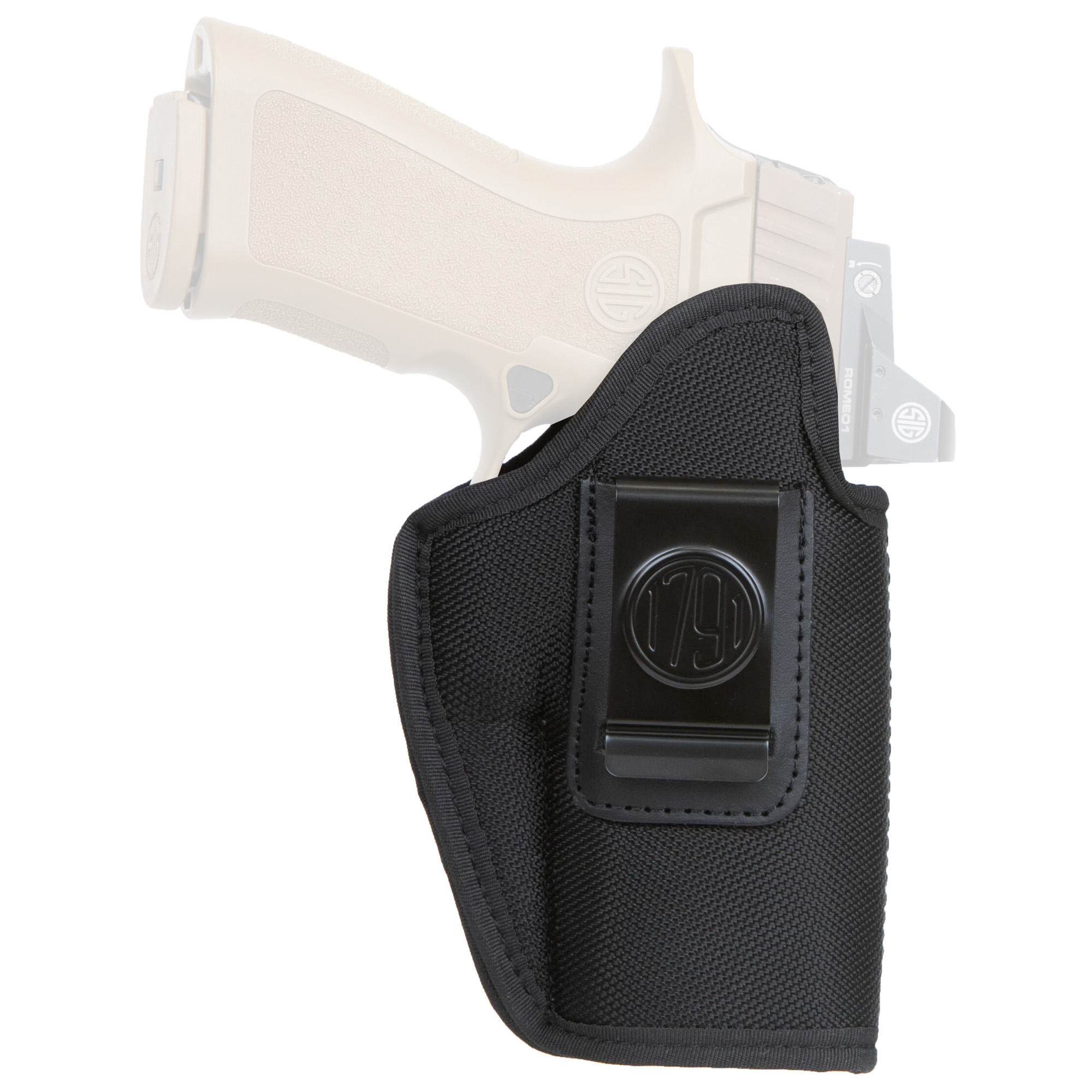 1791 Premium Nylon, IWB Size 5, Black, Right Hand - PNIWB5BLKR