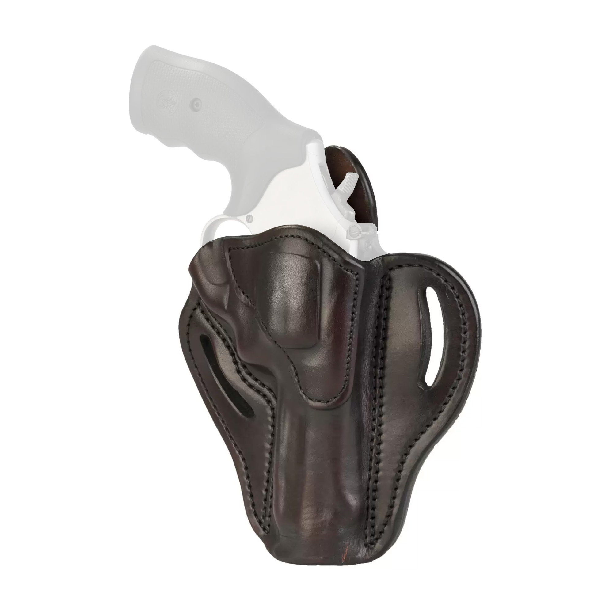 1791 Revolver, Size 2, OWB Belt Holster, fits K-Frame Sized Revolvers, Vintage Leather, Right Hand - 1791 Gunleather