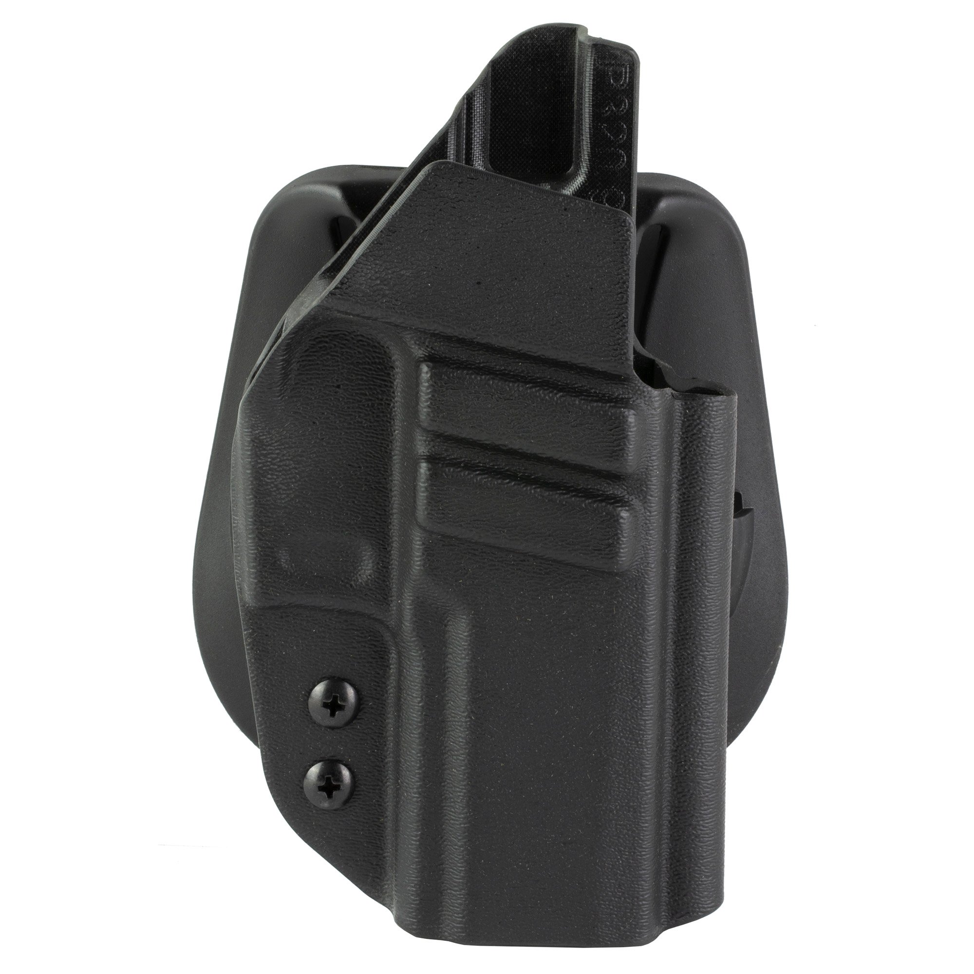 1791 Tactical Paddle Holster, OWB, Kydex, fits Sig Sauer P320, Right Hand, Black, - 1791 Gunleather