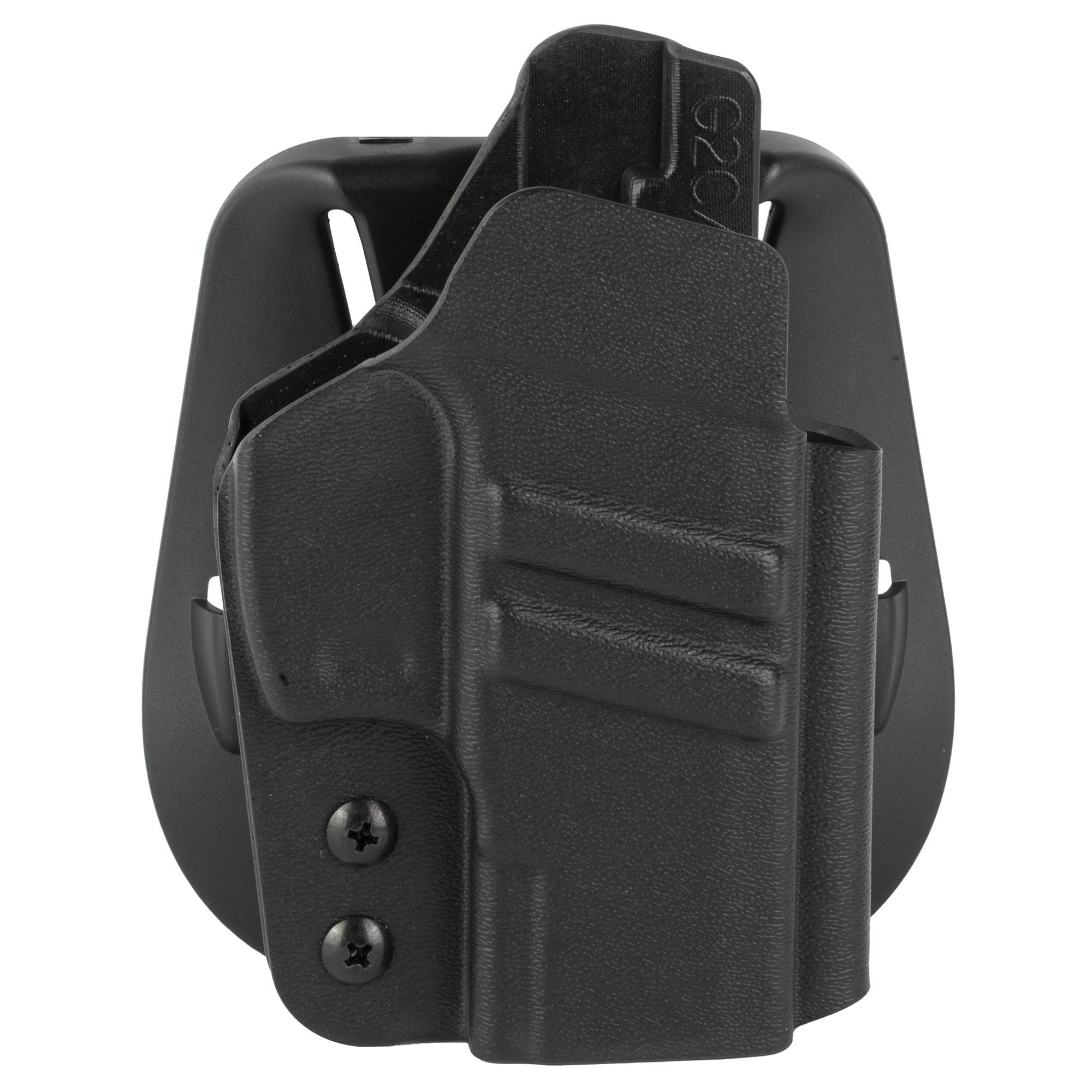 1791 Kydex Paddle, OWB, fits Taurus G2C/G3, Kydex, Black, Right Hand - 1791 Gunleather