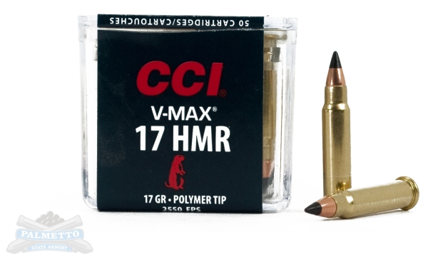 CCI .17 HMR 17gr V-Max Ammunition 50rds - 0049 - Cci