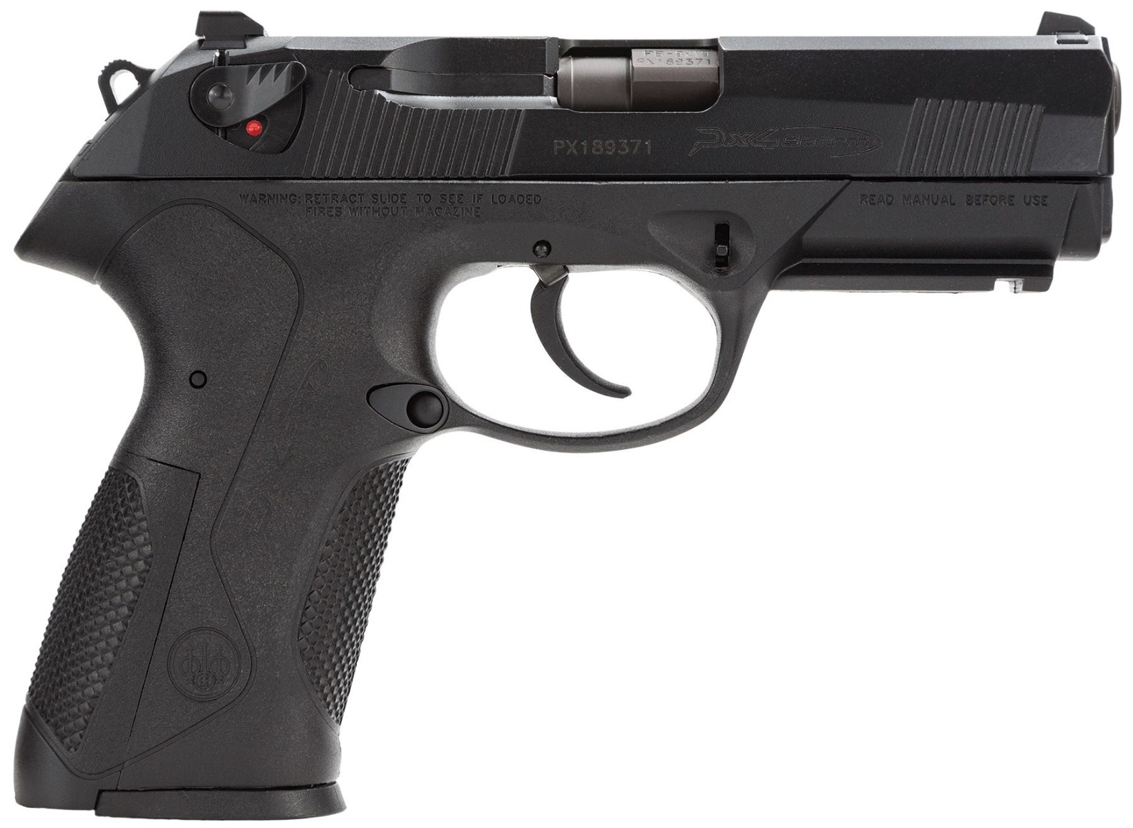 Beretta Pistol PX4 Storm New/Unissued Italian Police Trade In 9mm (2) 17rd 4" with Tritium Night Sights - PBPX4SP - Beretta
