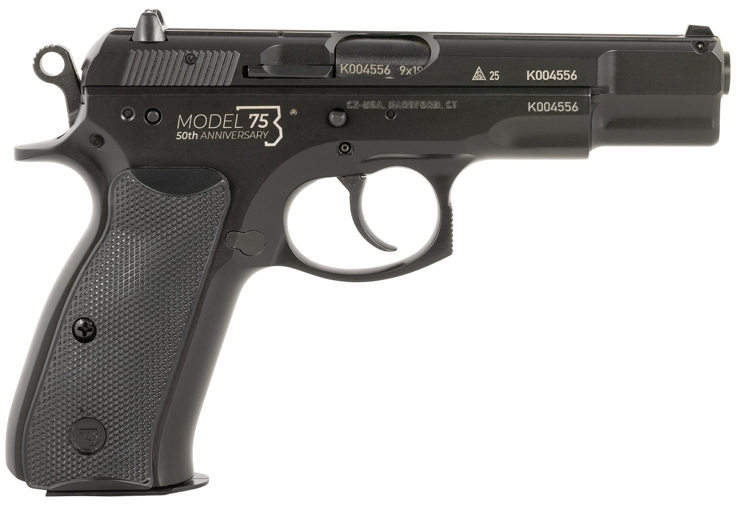 CZ 75 BD 50th Anniversary 4.6" 9mm 16rd Pistol - 91107 - Cz