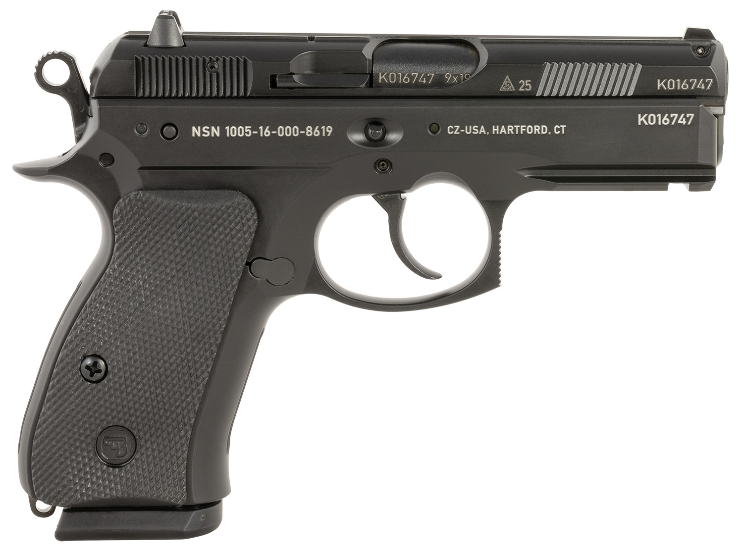 CZ P-01 50th Anniversary Compact 3.75" 9mm 15rd Pistol - 91161 - Cz