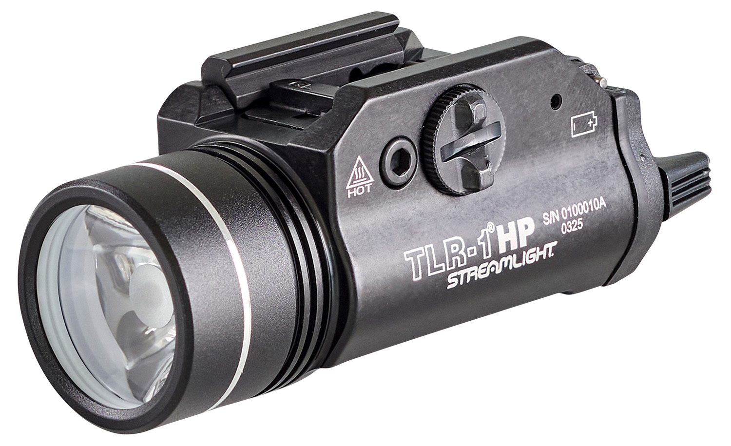Streamlight TLR-1 HP Black Aluminum Rail Mount 1000 Lumens - 59150 - Streamlight