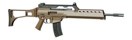 HK G36 18.1" 22LR 20rd Rifle, FDE - 81001321 - Heckler and Koch