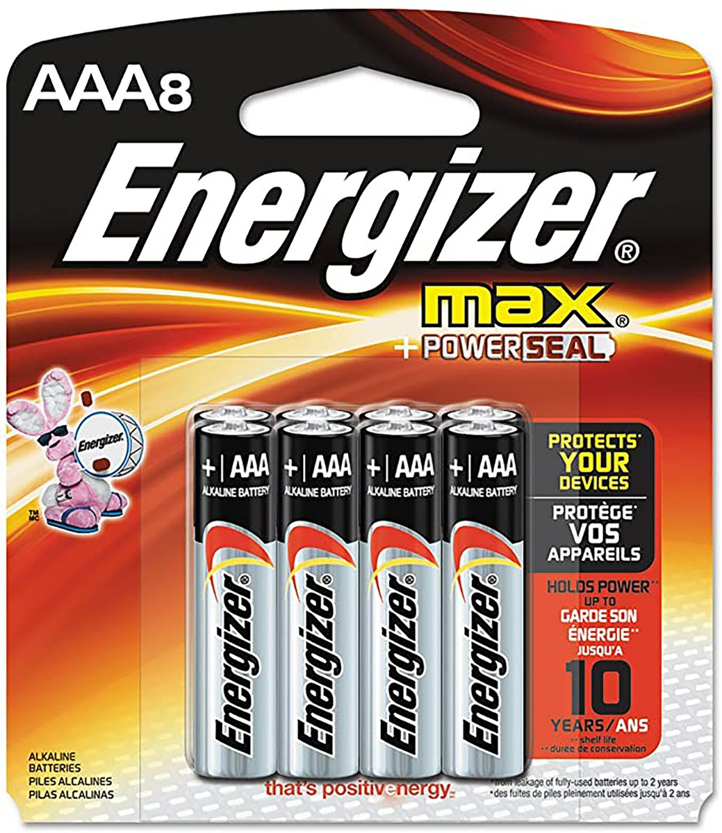 Energizer Max AAA 8-Pack - E92MP-8 - Energizer
