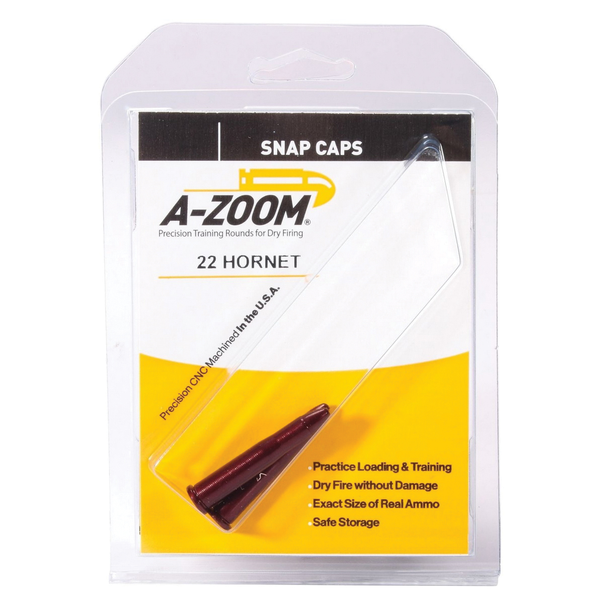 A-Zoom .22 Hornet Snap Cap, Pack of 2 - Lyman