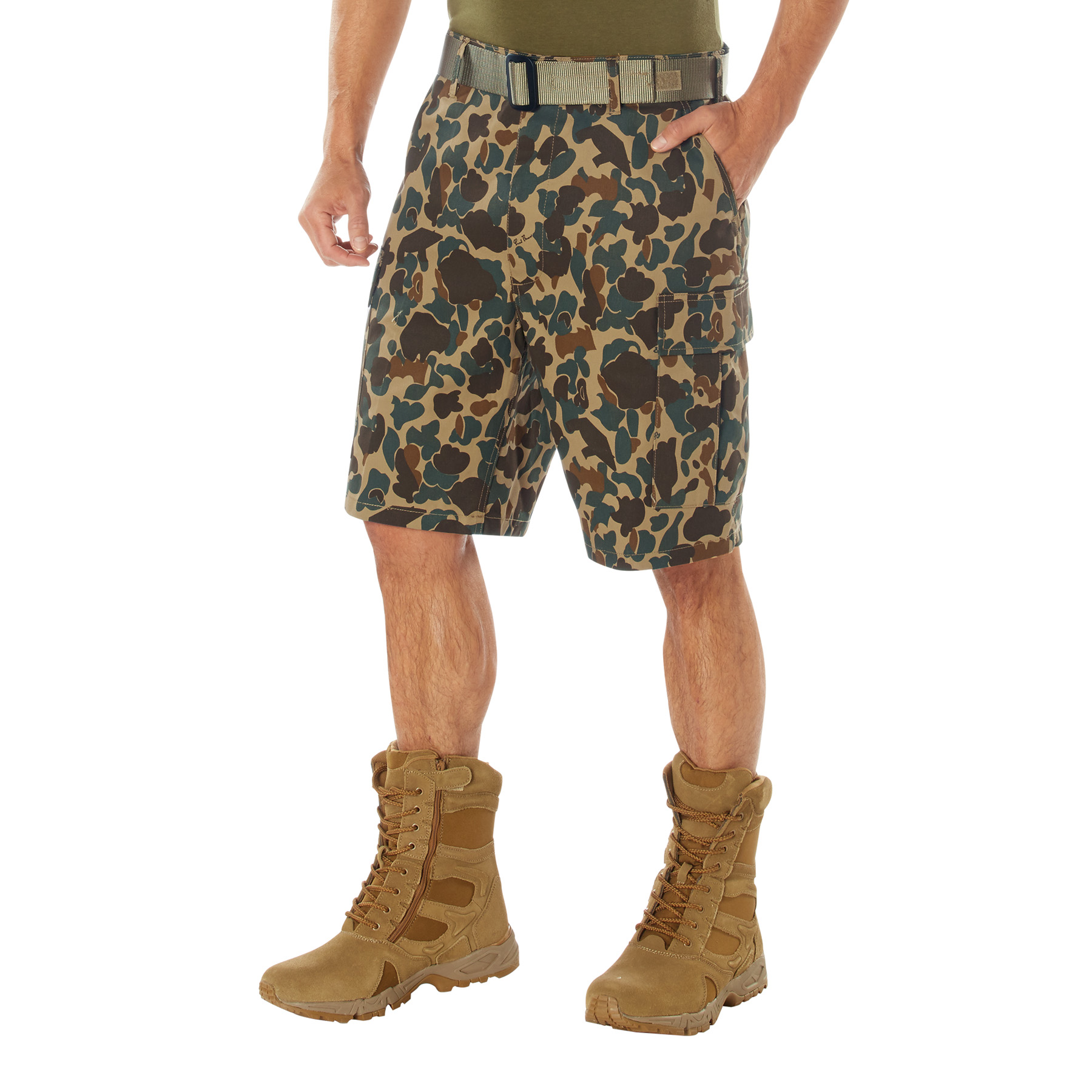 Rothco Rothco X Bear Archery Fred Bear Camo Bdu Cargo Shorts - Small