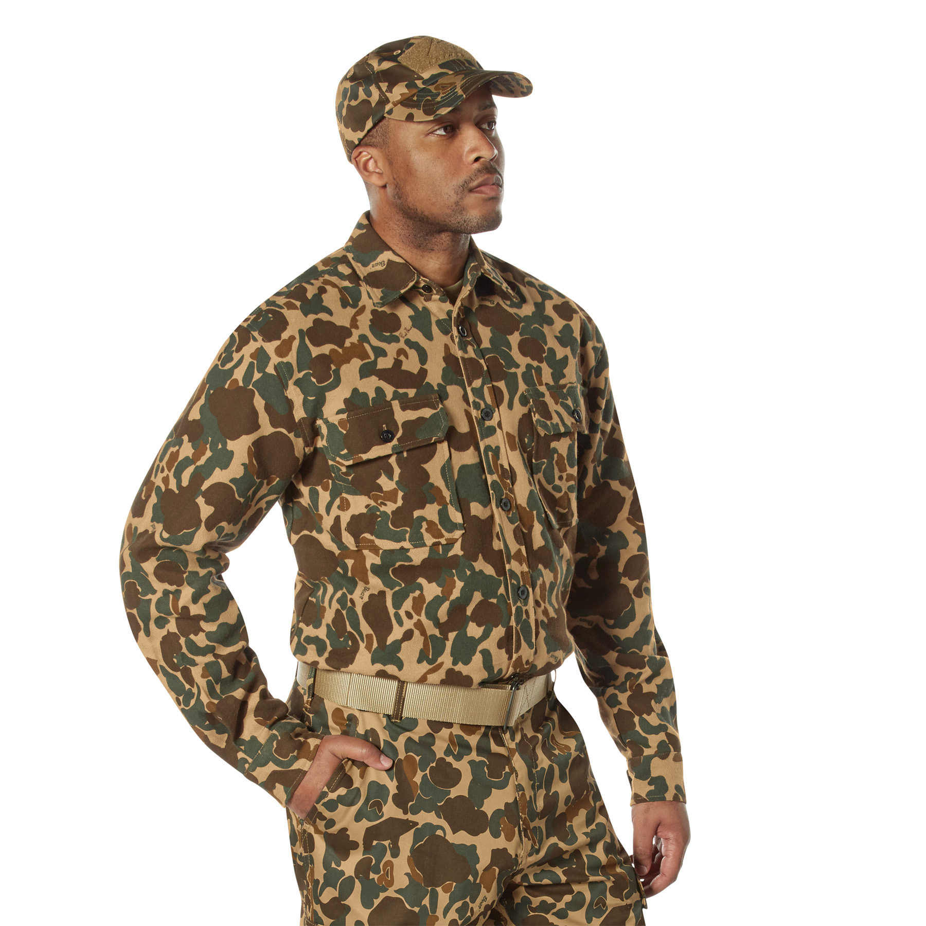 Rothco Rothco X Bear Archery Fred Bear Camo Flannel Shirt - Medium