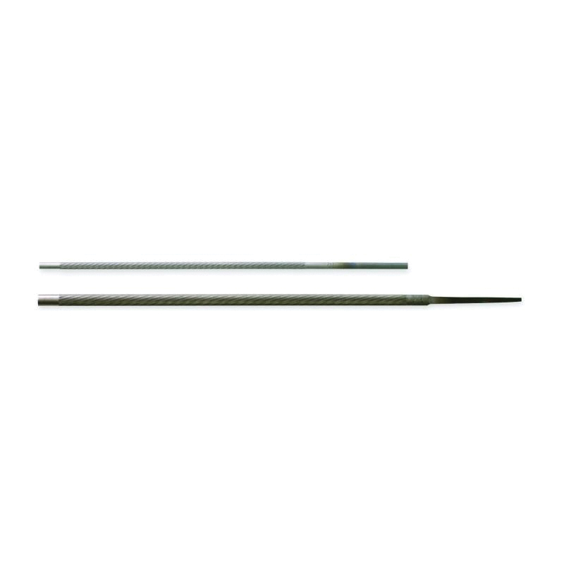 Crescent Nicholson 9.68" American Pattern Round Knurl Cut Chainsaw File - Apex