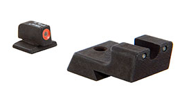 Trijicon 1911 Novak Cut HD Night Sight Set-Orange Front - CA128O - Trijicon