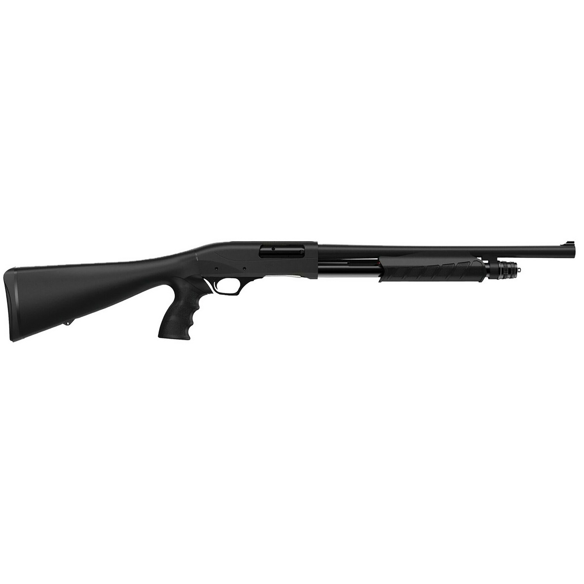 Retay GPS 12 Gauge 18" Pump Action Shotgun, Black - GPSTACPG18 - Retay