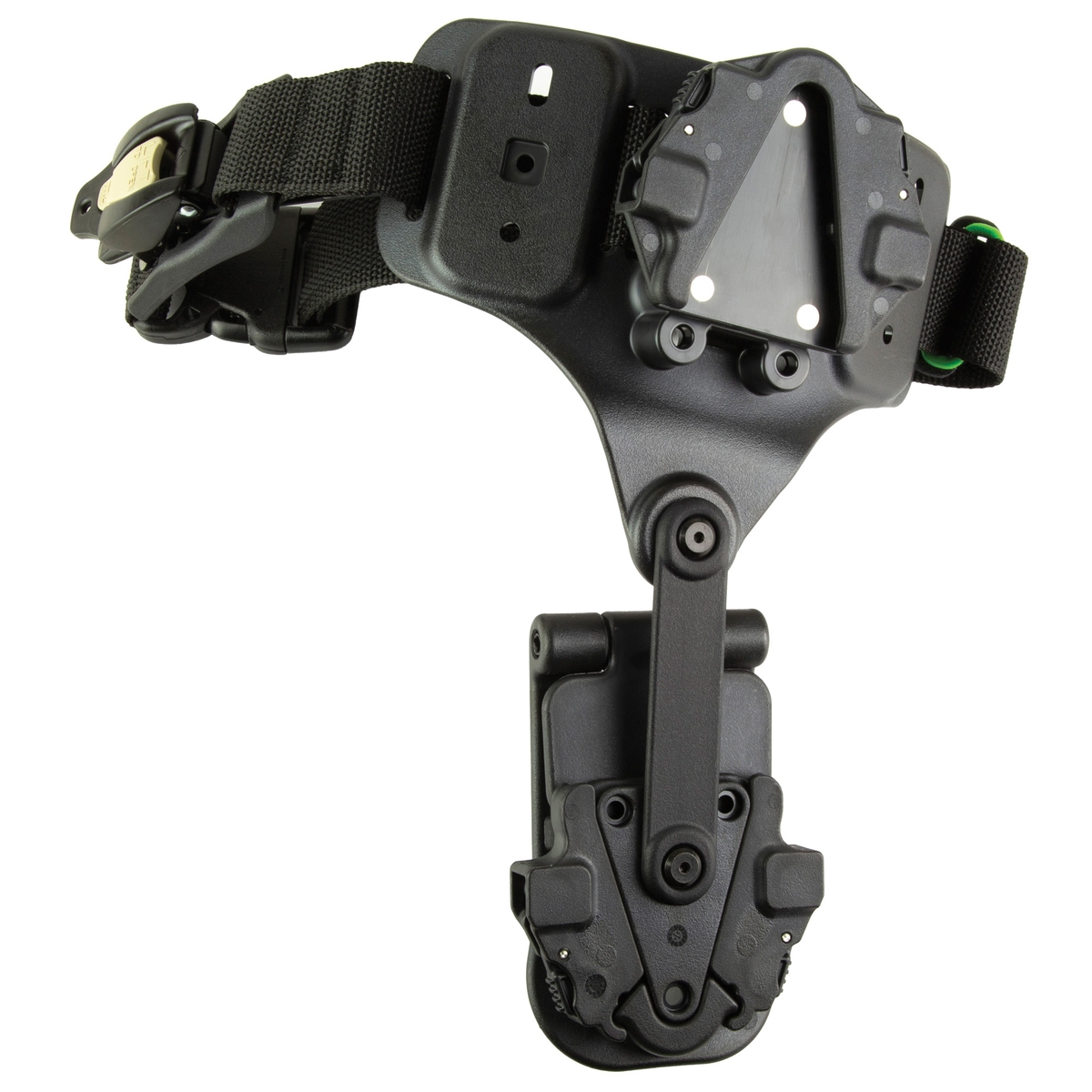 Alien Gear Holsters Rapid Force Thigh Holster Black - Tactical and Secure Thigh Carry Solution - RFX-DD-BK-LBS-T-LK-C - Alien Gear