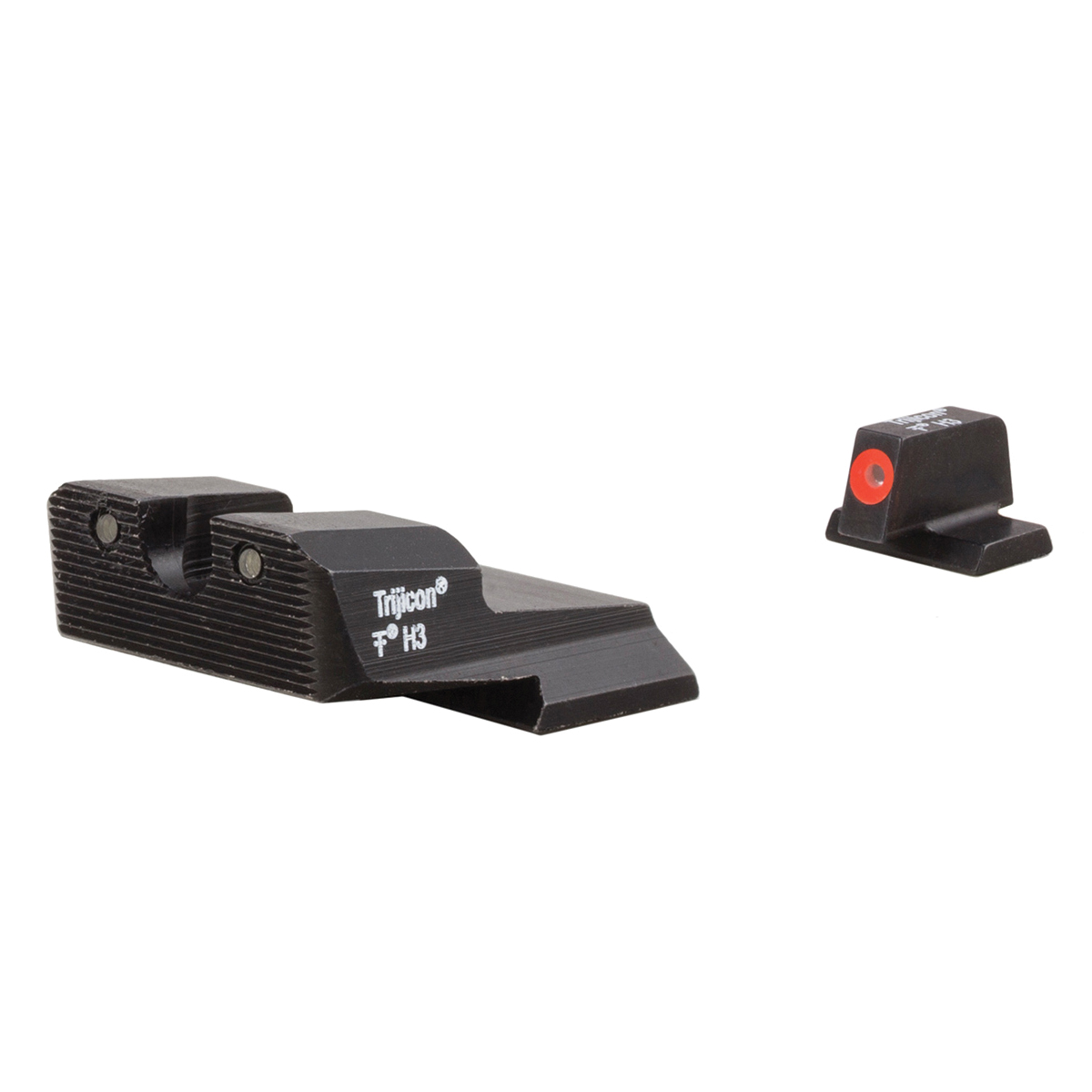 Trijicon HD XR Night Sight Set Front/Rear, Green/Orange/Green/Black - Trijicon