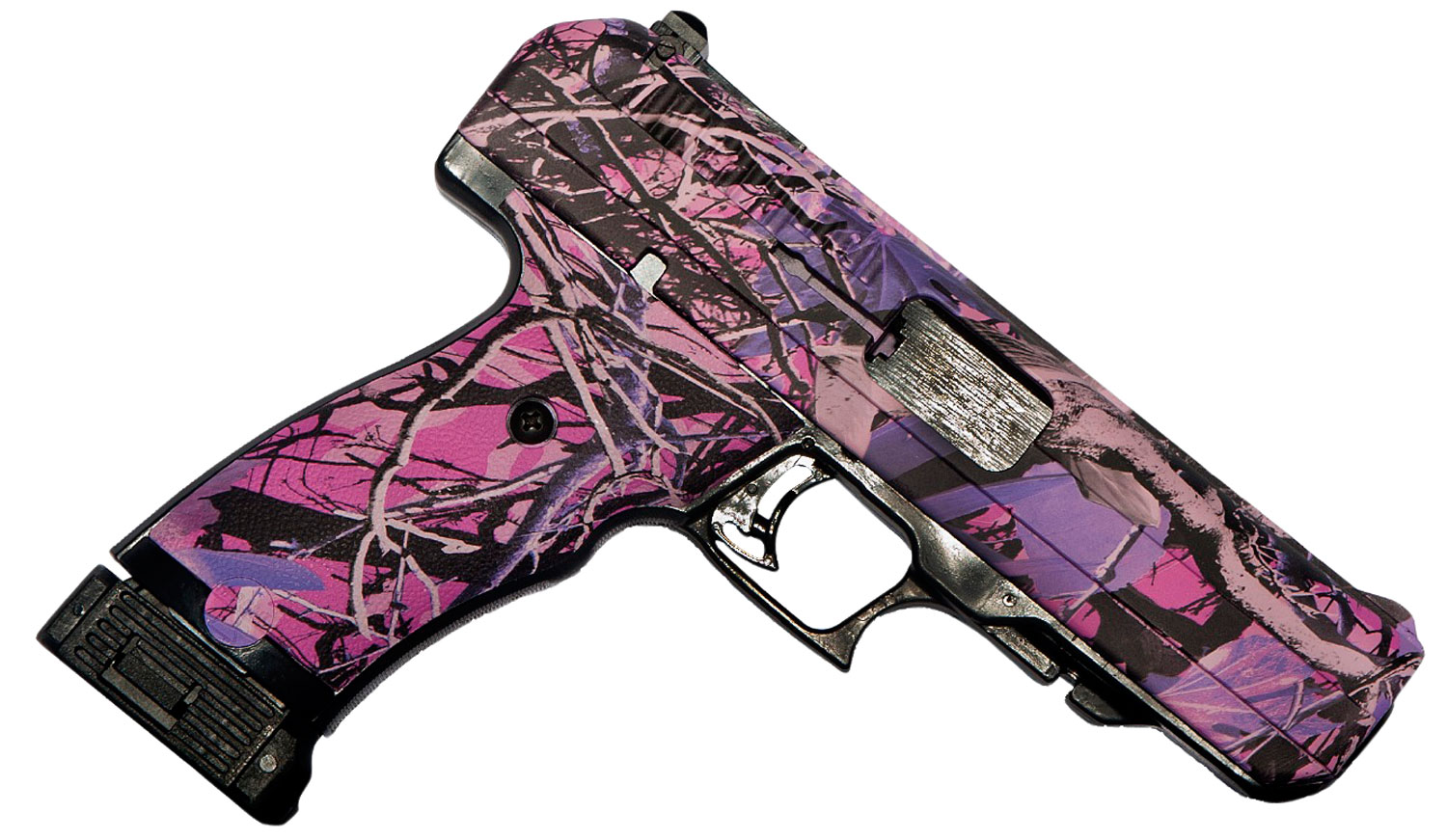 Hi-Point 45 ACP 9+1 Round Semi Auto Striker Fire Handgun, Pink Camouflage - 34510PI - Hi-Point