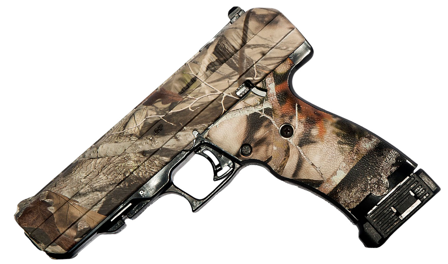 Hi-Point 45 ACP 9+1 Round Semi Auto Striker Fire Handgun, Woodland Style Camouflage - 34510WC - Hi-Point