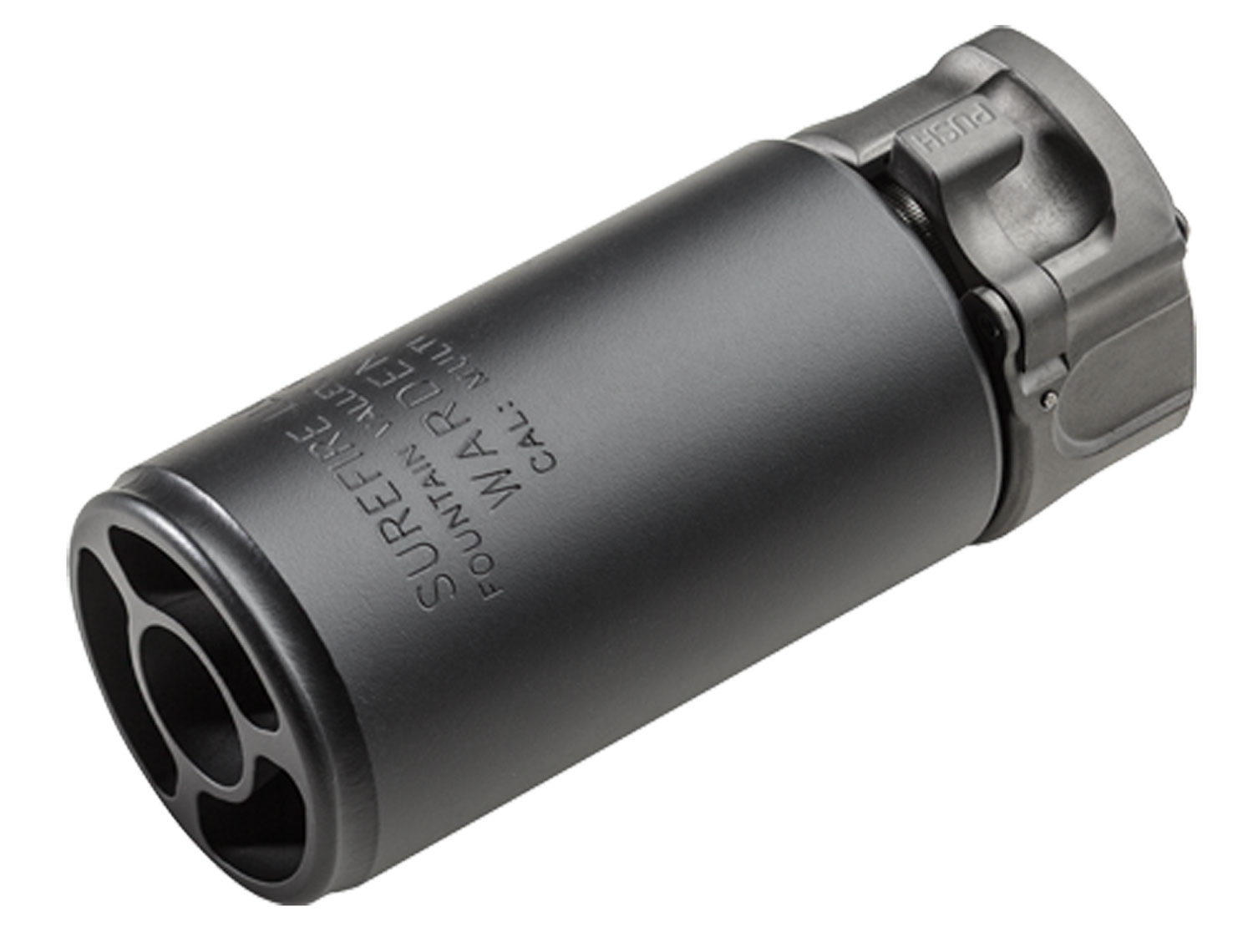Surefire WARDEN Blast Regulator, Black - WARDEN-BK - Surefire