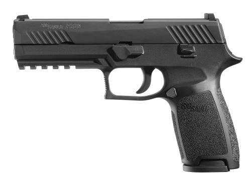 Sig Sauer P320 Fullsize 9mm Pistol, Black Contrast Sights - 320F-9-B - Sig Sauer