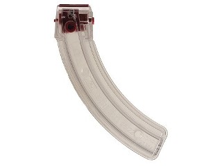 Butler Creek .22LR 25rd Banana Magazine - Hot Lips, Clear - Ruger 10/22