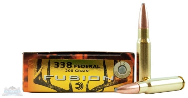 Federal 338 Federal 200gr Fusion Ammunition 20rds - F338FFS2 - Federal