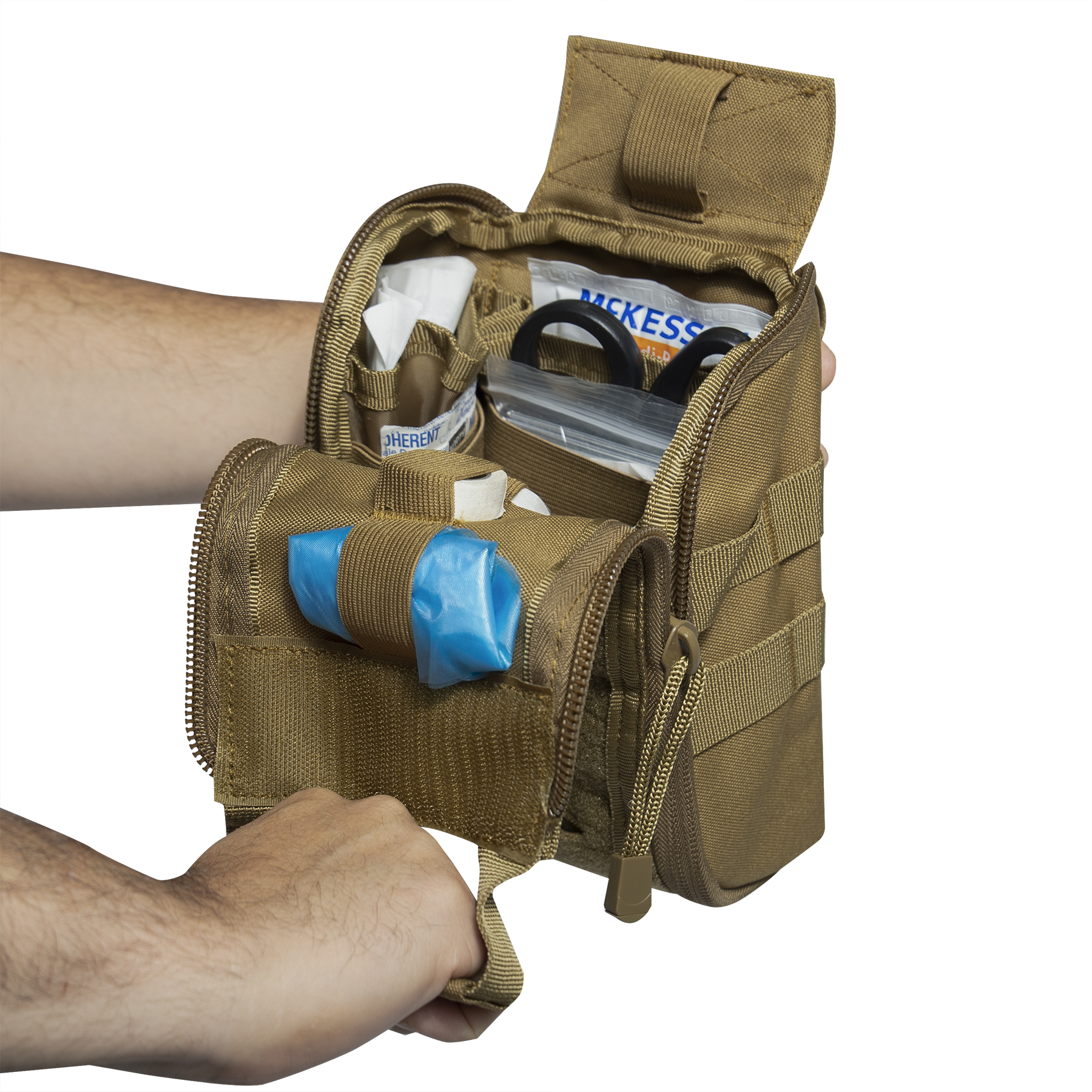 Rothco Rothco Fast Action Molle Medical Pouch - Coyote Brown