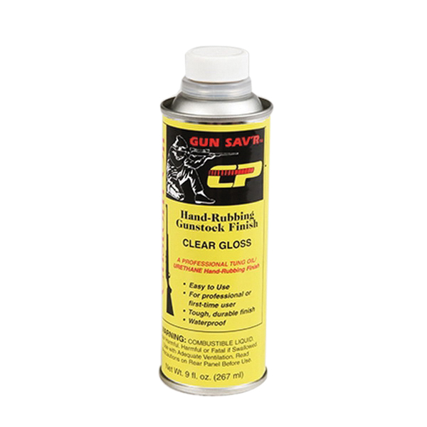 Chem-Pak Pro-Custom Oil Gunstock Finish Liquid, 9 oz Bottle Clear - Chem-Pak
