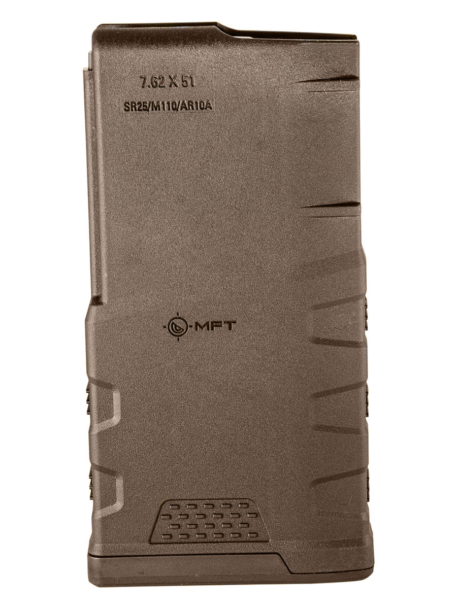 Mission First Tactical Extreme Duty 20 Round 7.62 Magazine, Scorched Dark Earth - 20EXD762x51-SDE - Mission First Tactical