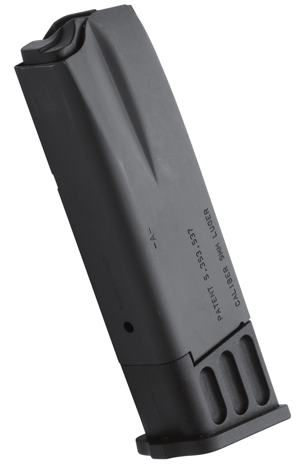 Browning 13 Round 9mm Luger Hi-Power Stacked Double Stack Standard Magazine, Black - 112050293 - Browning