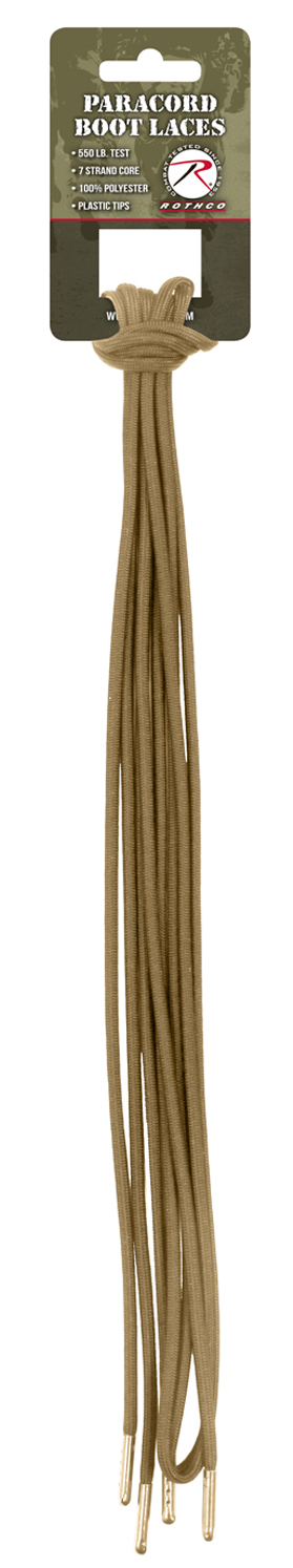 Rothco Rothco Paracord Boot Laces - Desert Tan, 72 In