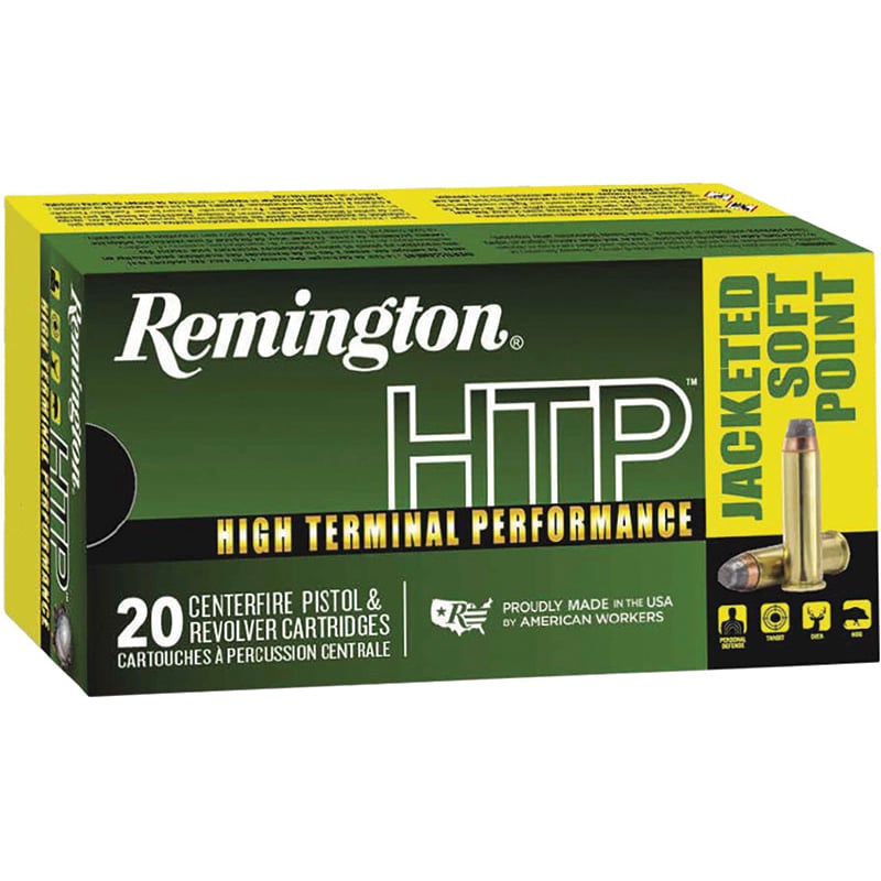 Remington High Terminal Performance .44 Rem Mag 240 gr JSP 20rds - Remington