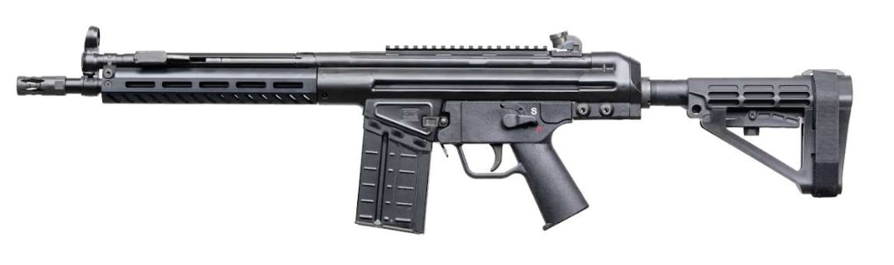 PTR Industries PTR-91 12.5" .308 Win Pistol w/ Brace, Black - Ptr Industries