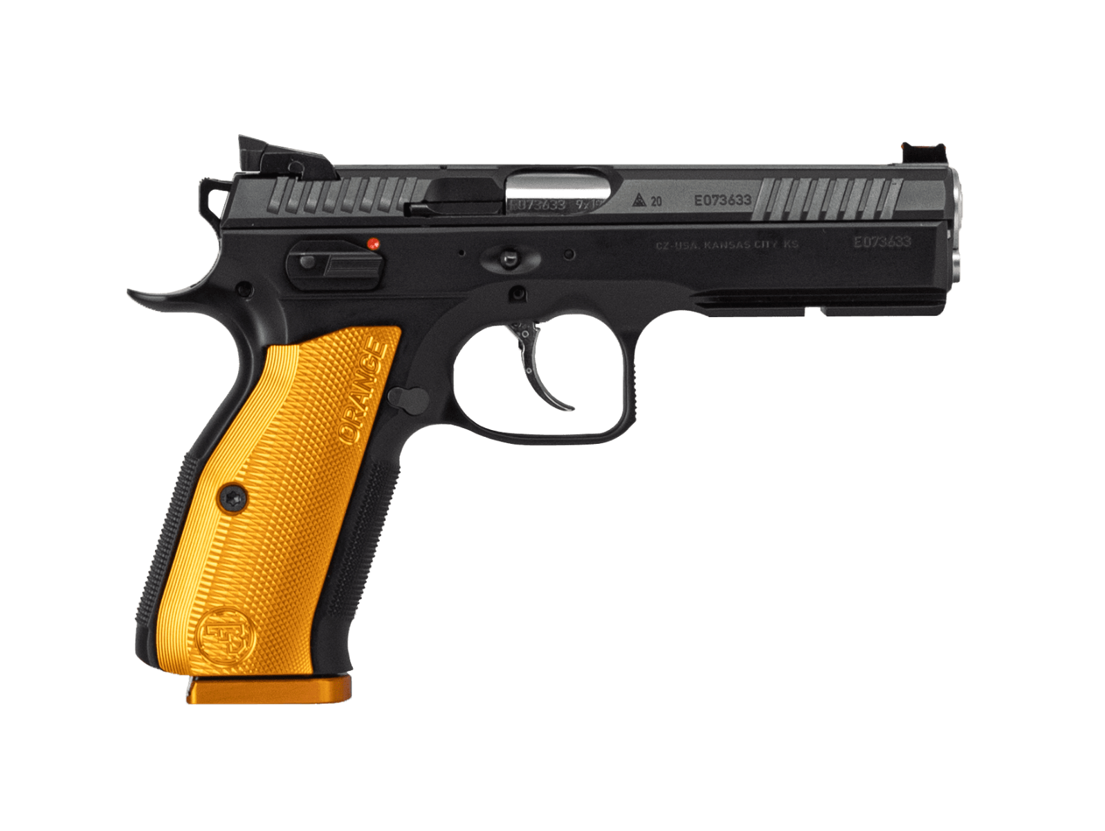 CZ Shadow 2 Orange 9mm 17rd Pistol - 91248 - Cz