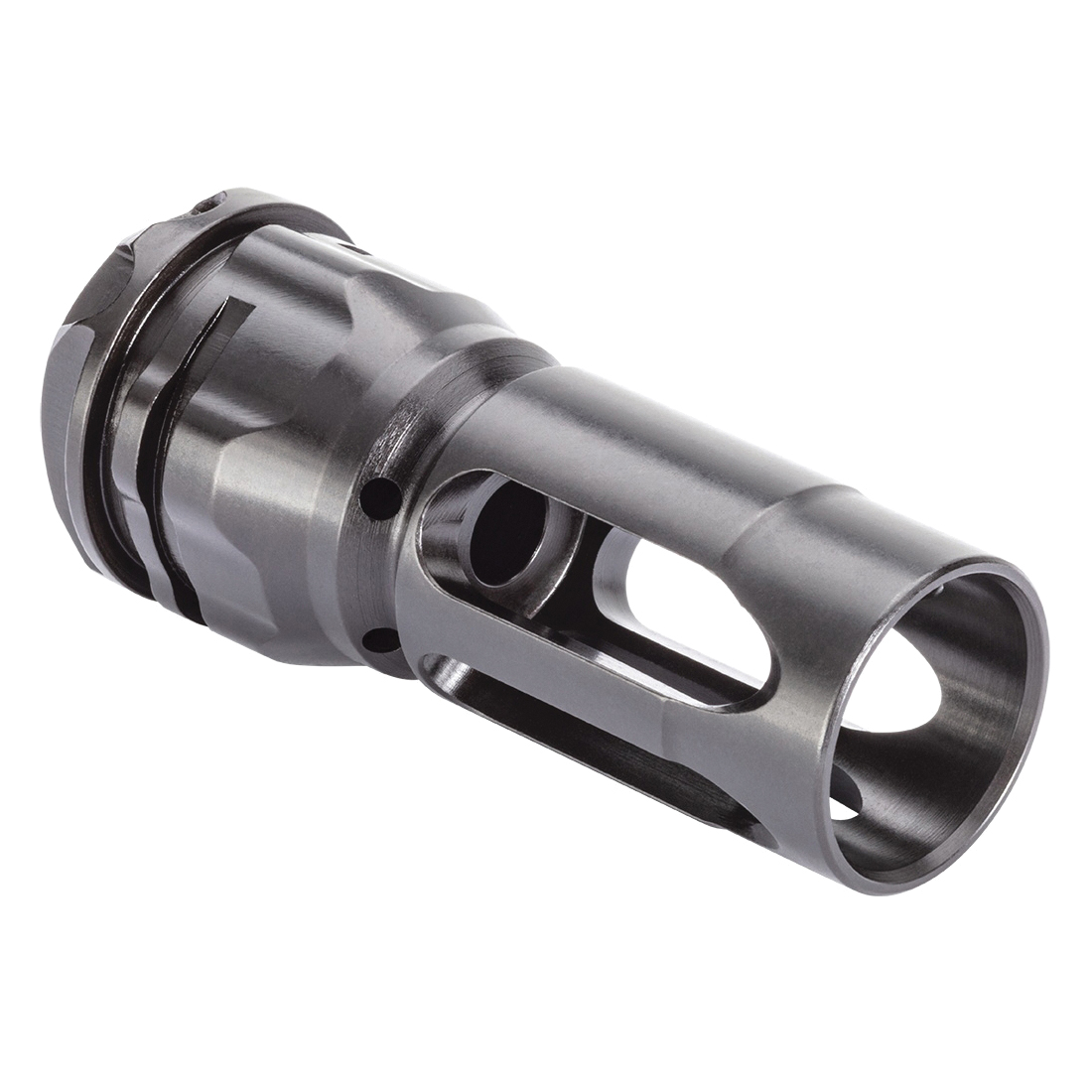 Gemtech ETM Flash Hider 1/2-28, Black - Superior Flash Suppression - 13815 - Gemtech
