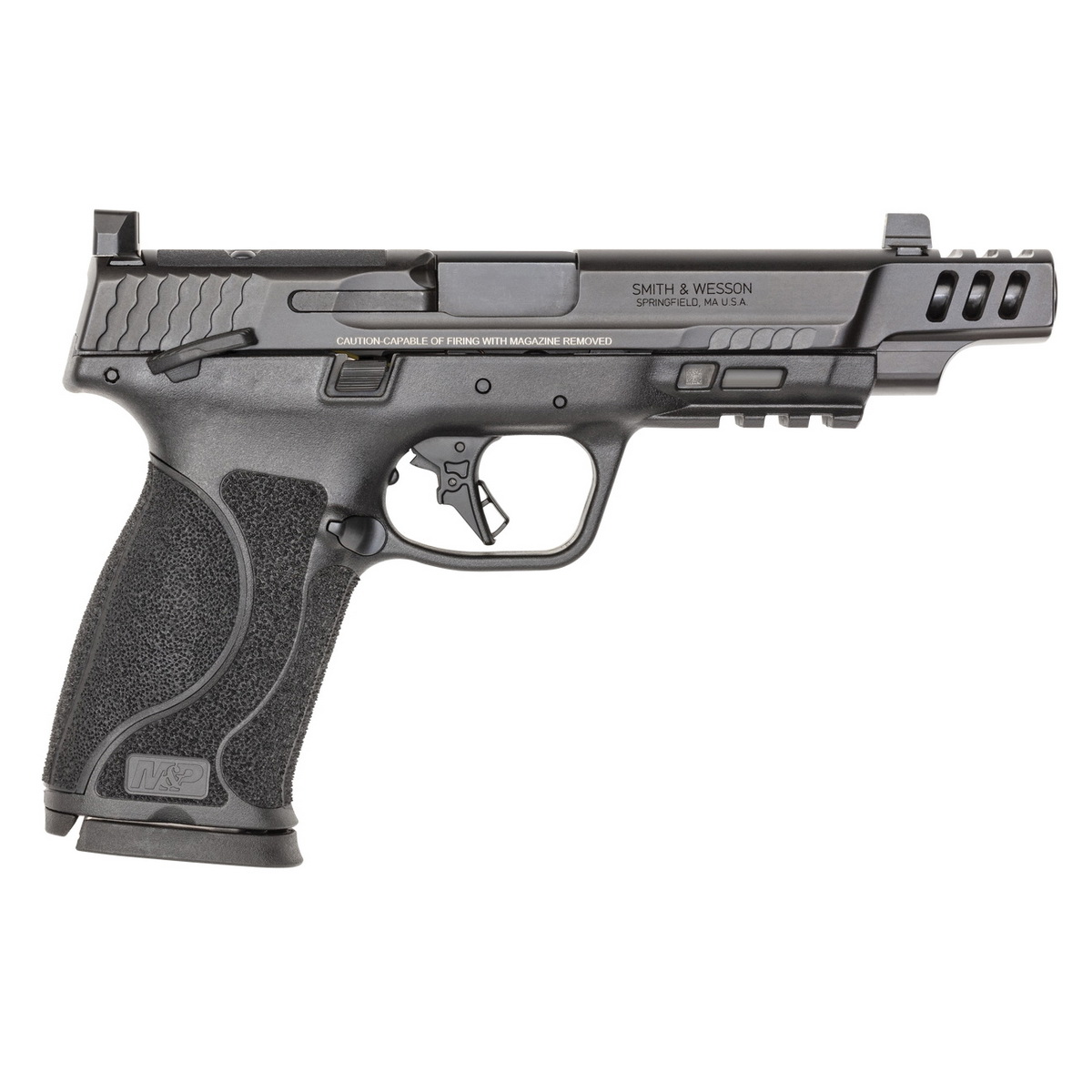 Smith & Wesson Performance Center M&P M2.0 10mm 5.60" Pistol 15rds, Black - High-Performance - 13915 - Smith & Wesson