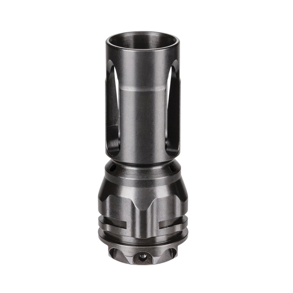Gemtech ETM Flash Hider 5/8-24, Black - Enhanced Muzzle Control - 13818 - Gemtech