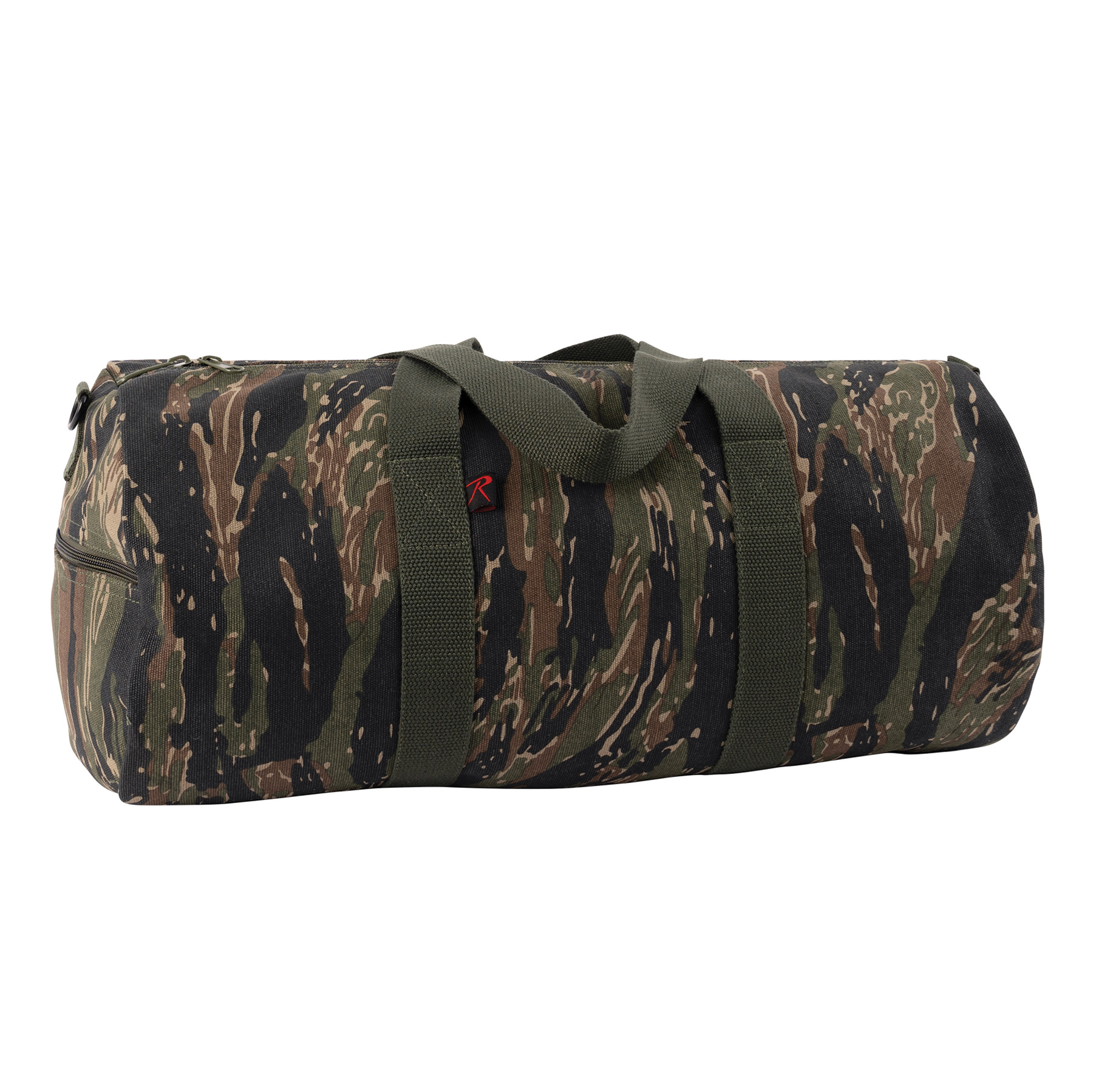 Rothco Rothco Canvas Shoulder Duffle Bag - Tiger Stripe Camo, 19 In
