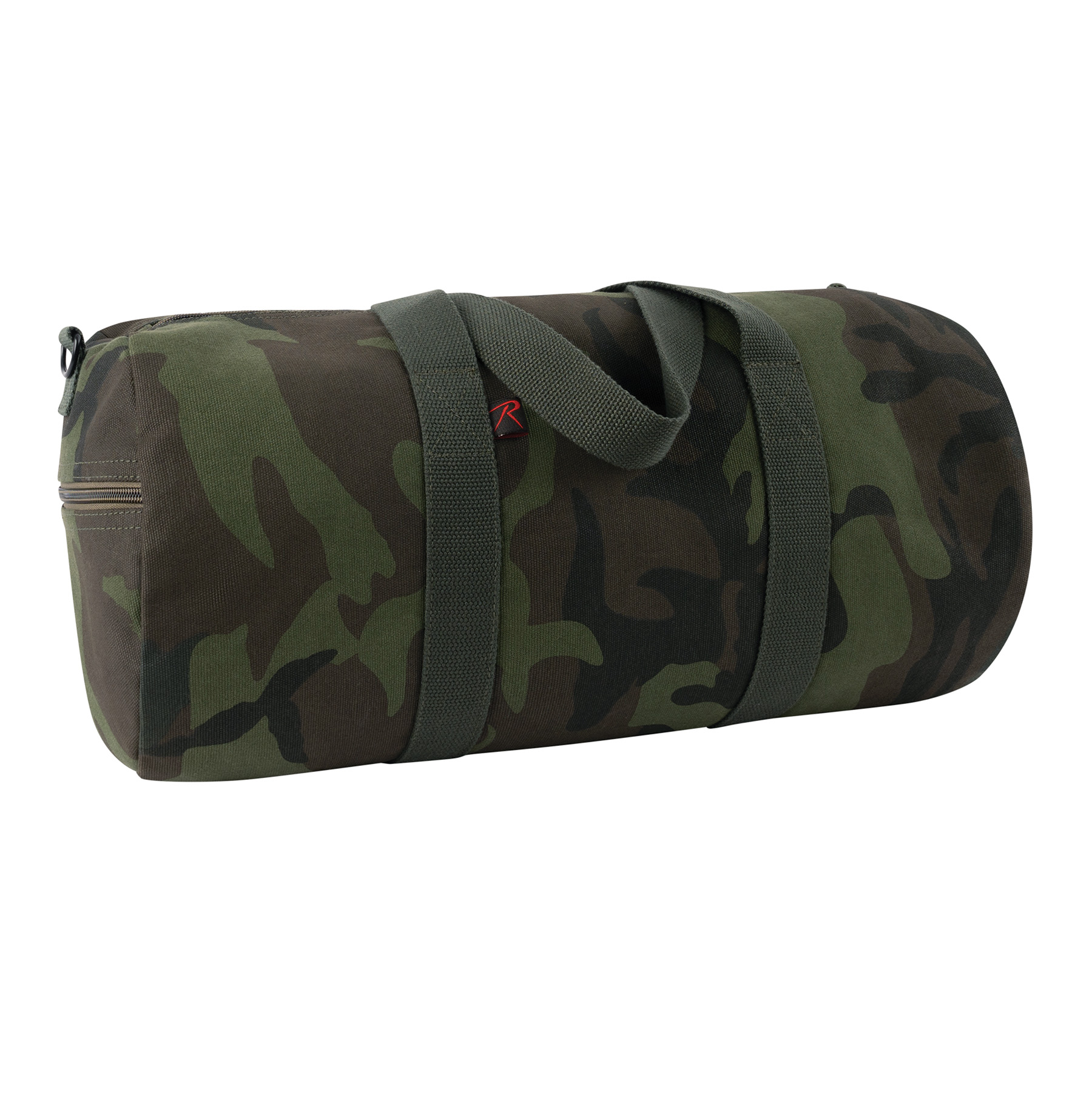 Rothco Rothco Midnight Camo Canvas Shoulder Duffle Bag - Midnight Woodland Camo, 24 In