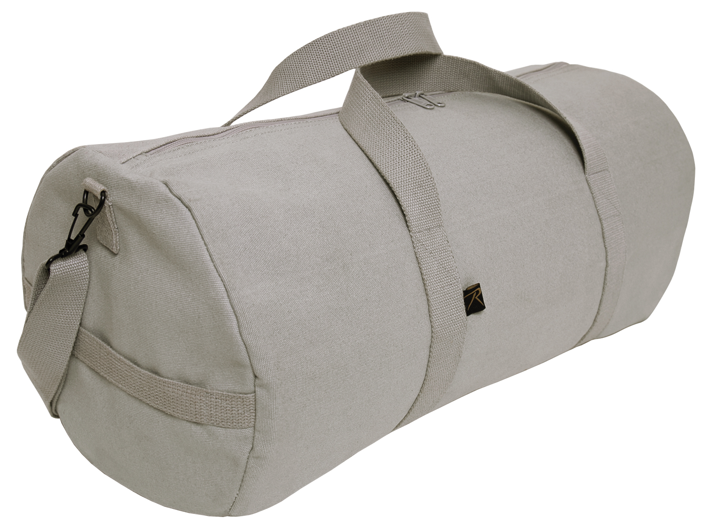Rothco Rothco Canvas Shoulder Duffle Bag - Grey, 24 In