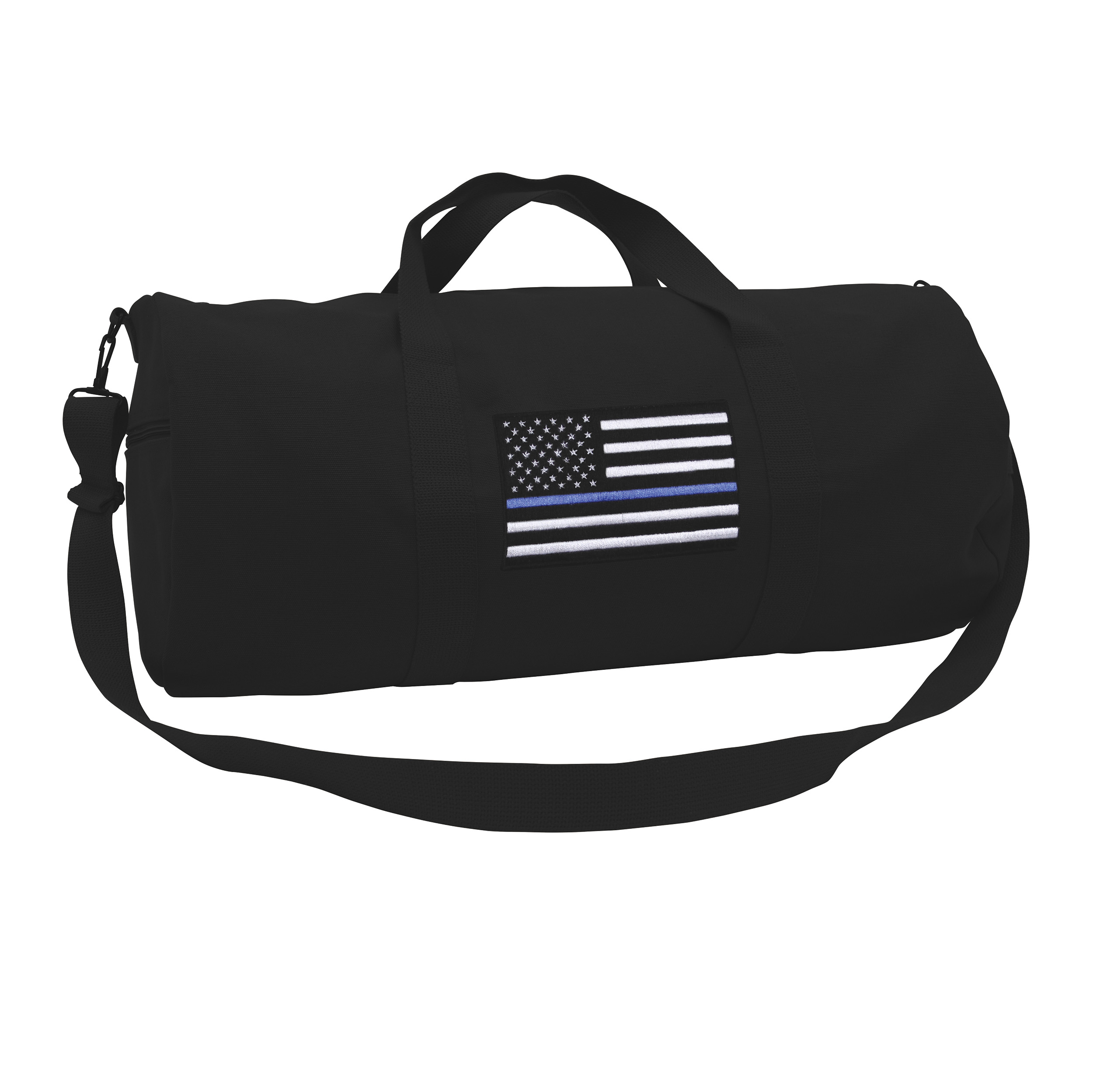 Rothco Rothco Thin Blue Line Canvas Shoulder Duffle Bag