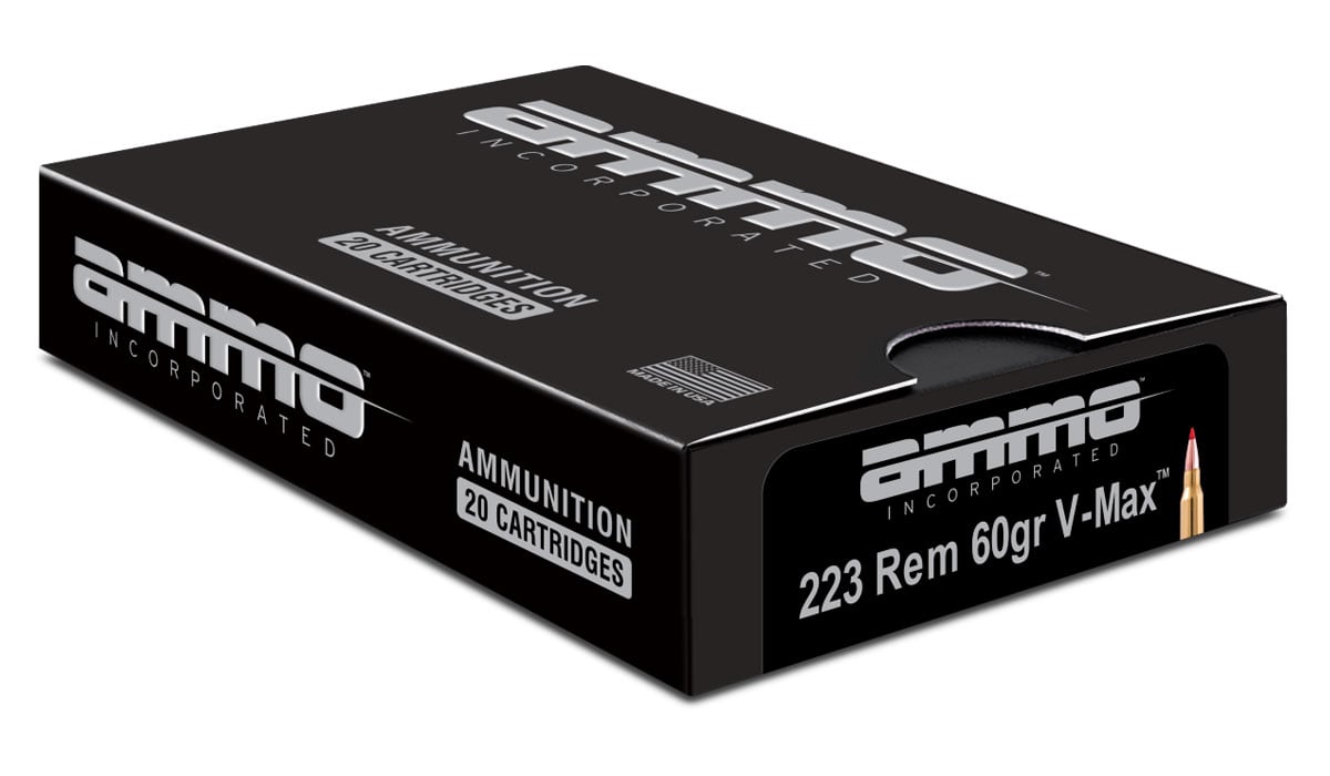 Ammo Inc Signature .223 Rem 60 gr V-Max Ammo, 20/Box - 223060VMX-A20 - Ammo Inc