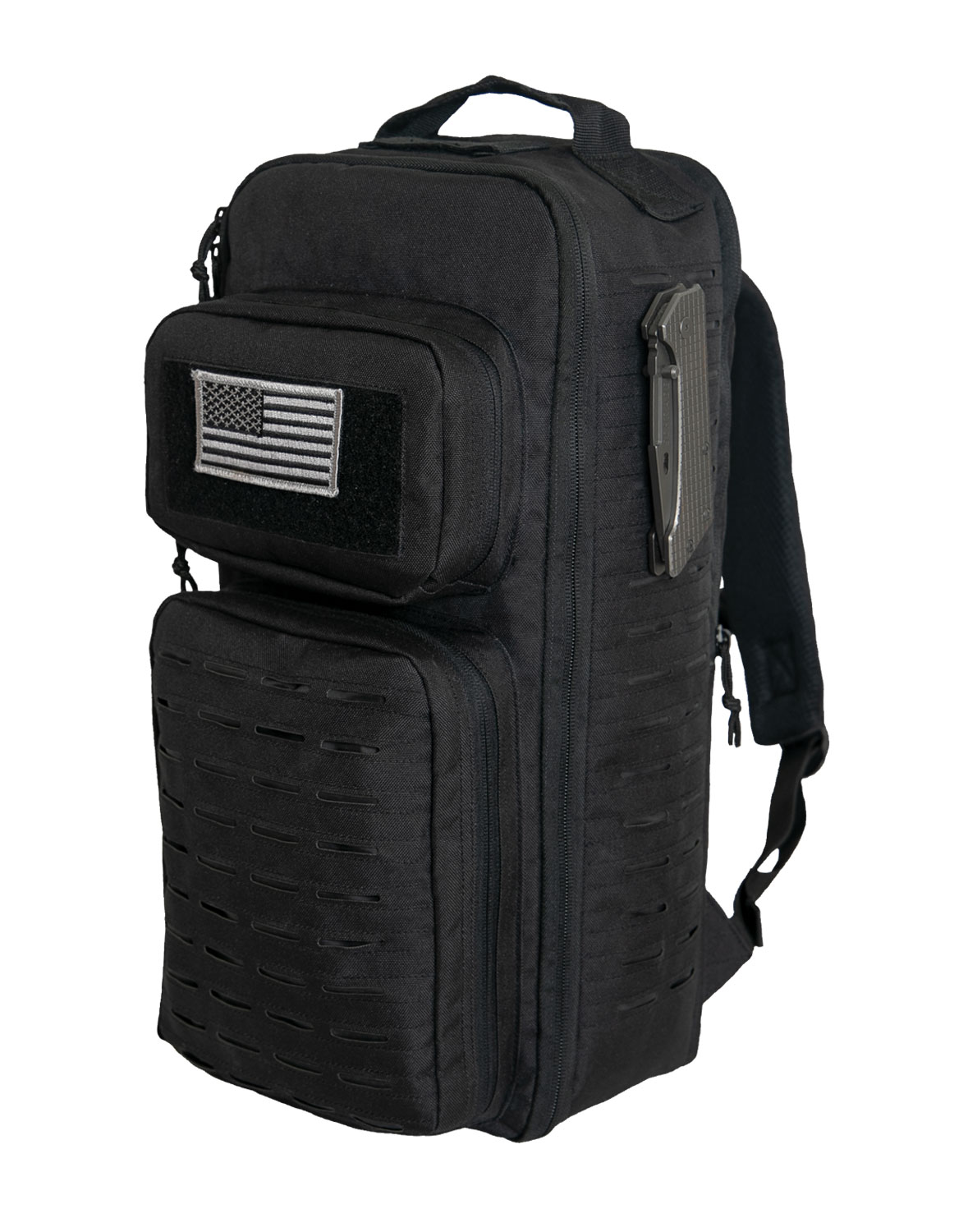 Rothco Rothco Tactical Single Sling Pack With Laser Cut Molle - Black