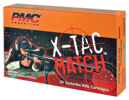 PMC X-Tac Match 223 77gr OTM Ammunition 20rds - 223XM - Pmc