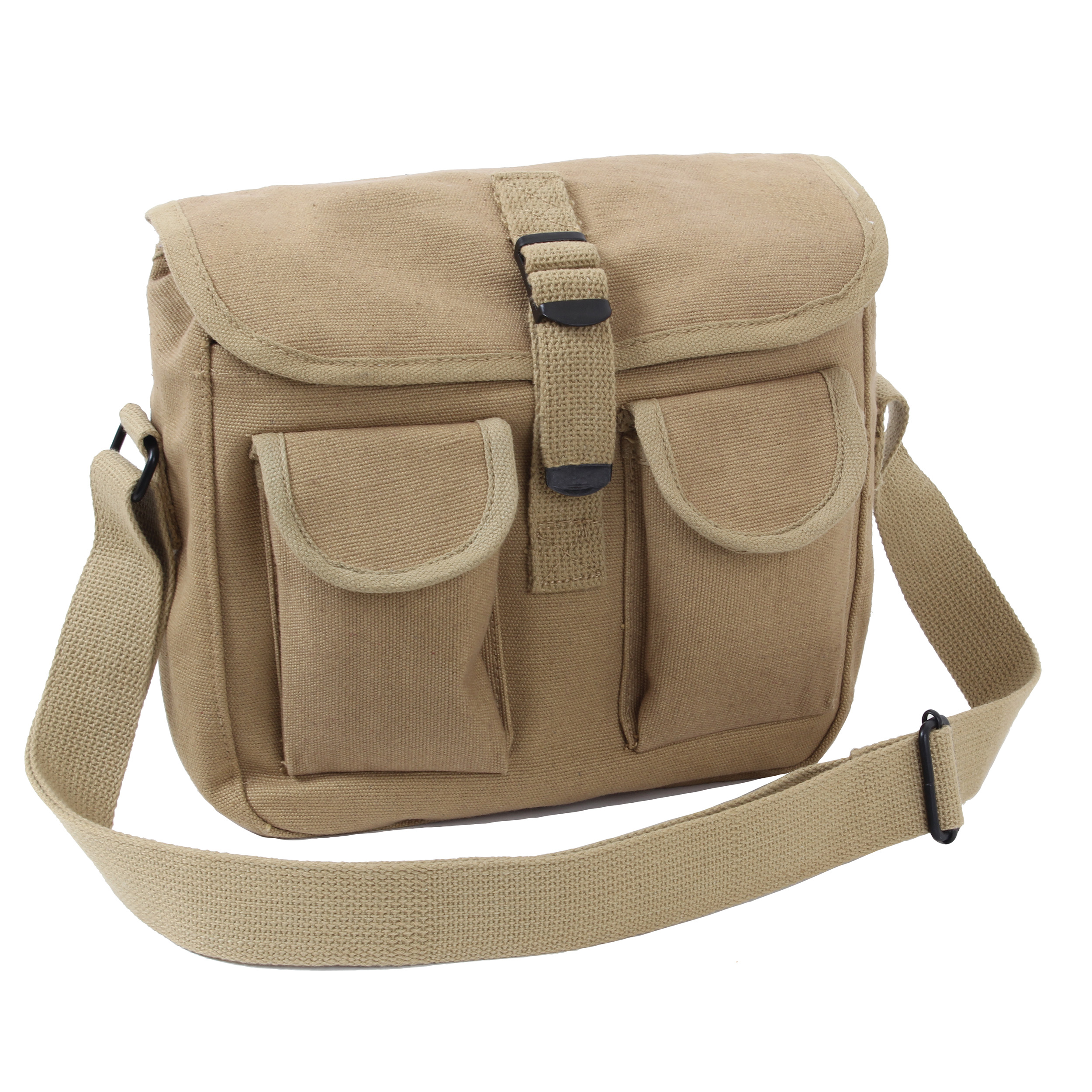 Rothco Rothco Canvas Ammo Shoulder Bag - Khaki