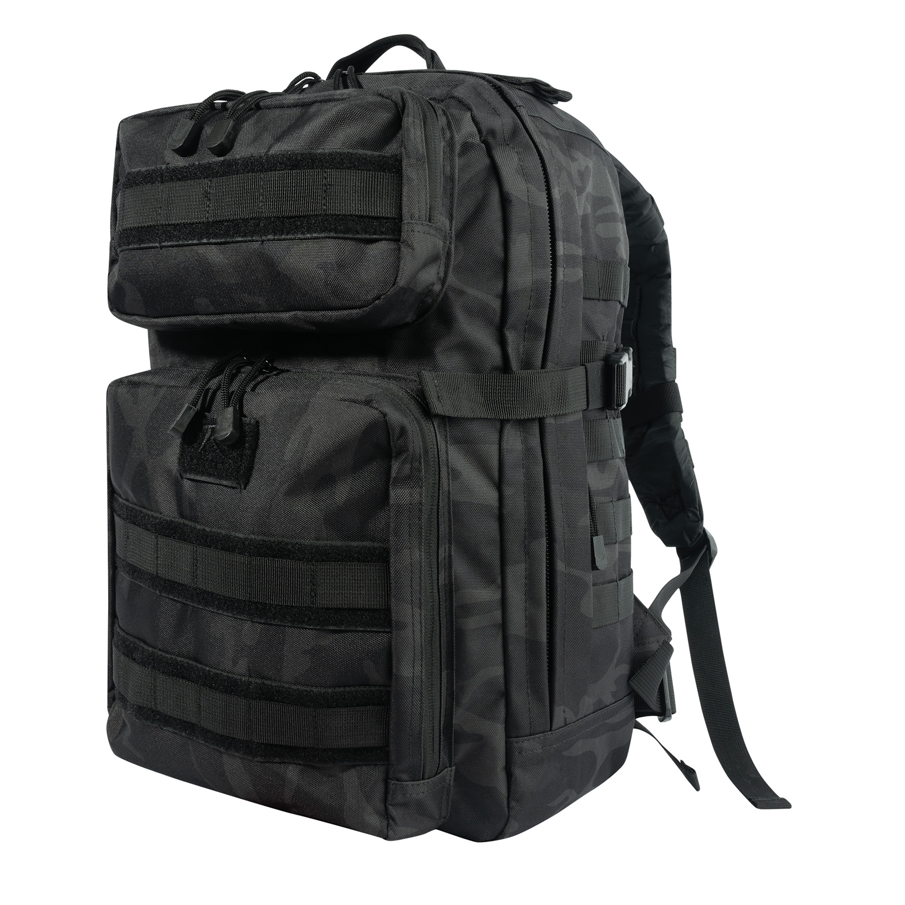 Rothco Rothco Midnight Camo Fast Mover Tactical Backpack - Midnight Black Camo